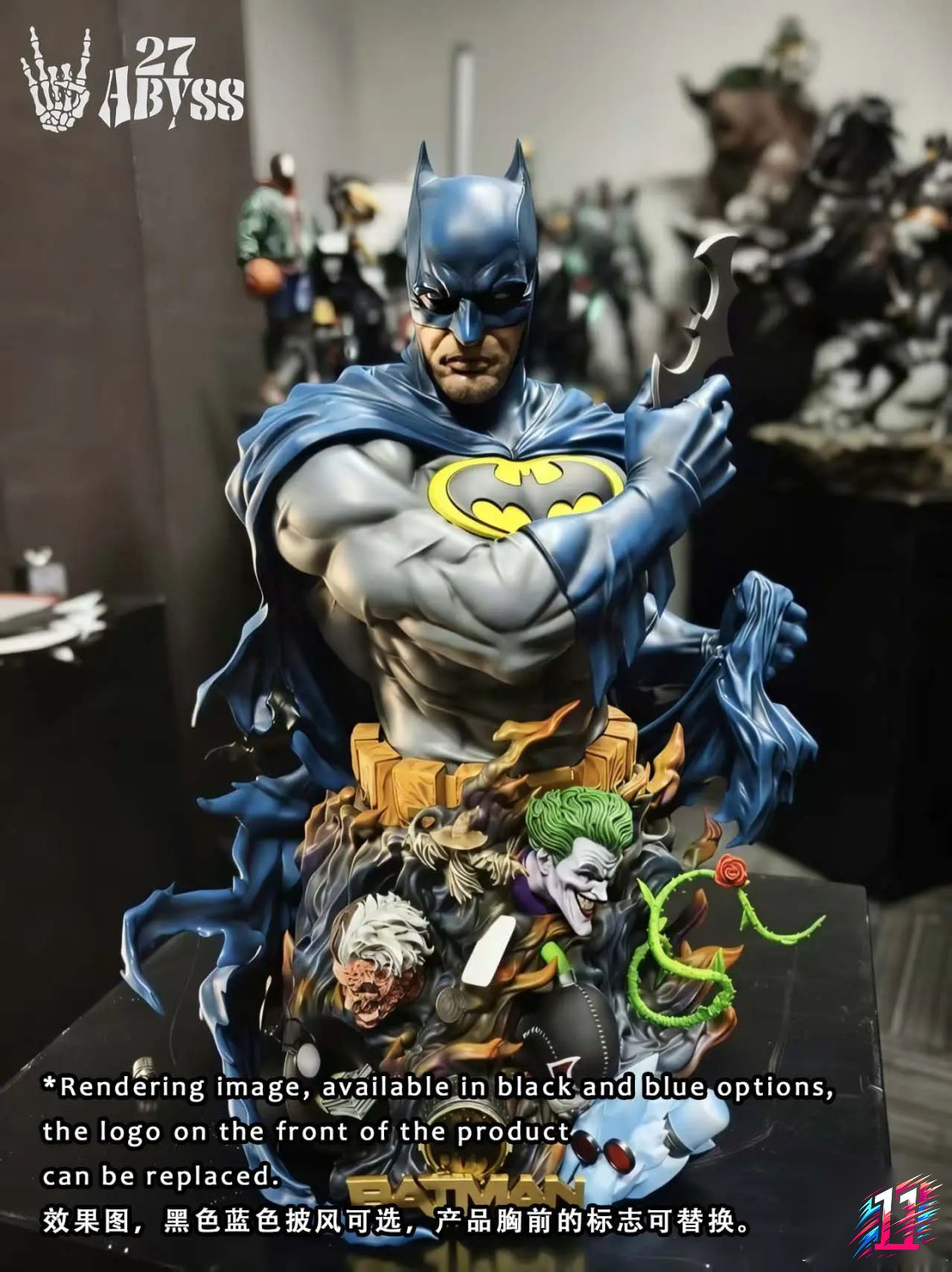 27abyss Studio - Batman Bust DC Comics