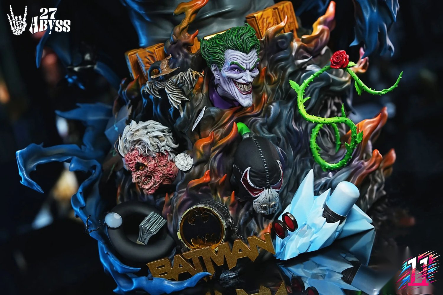 27abyss Studio - Batman Bust DC Comics