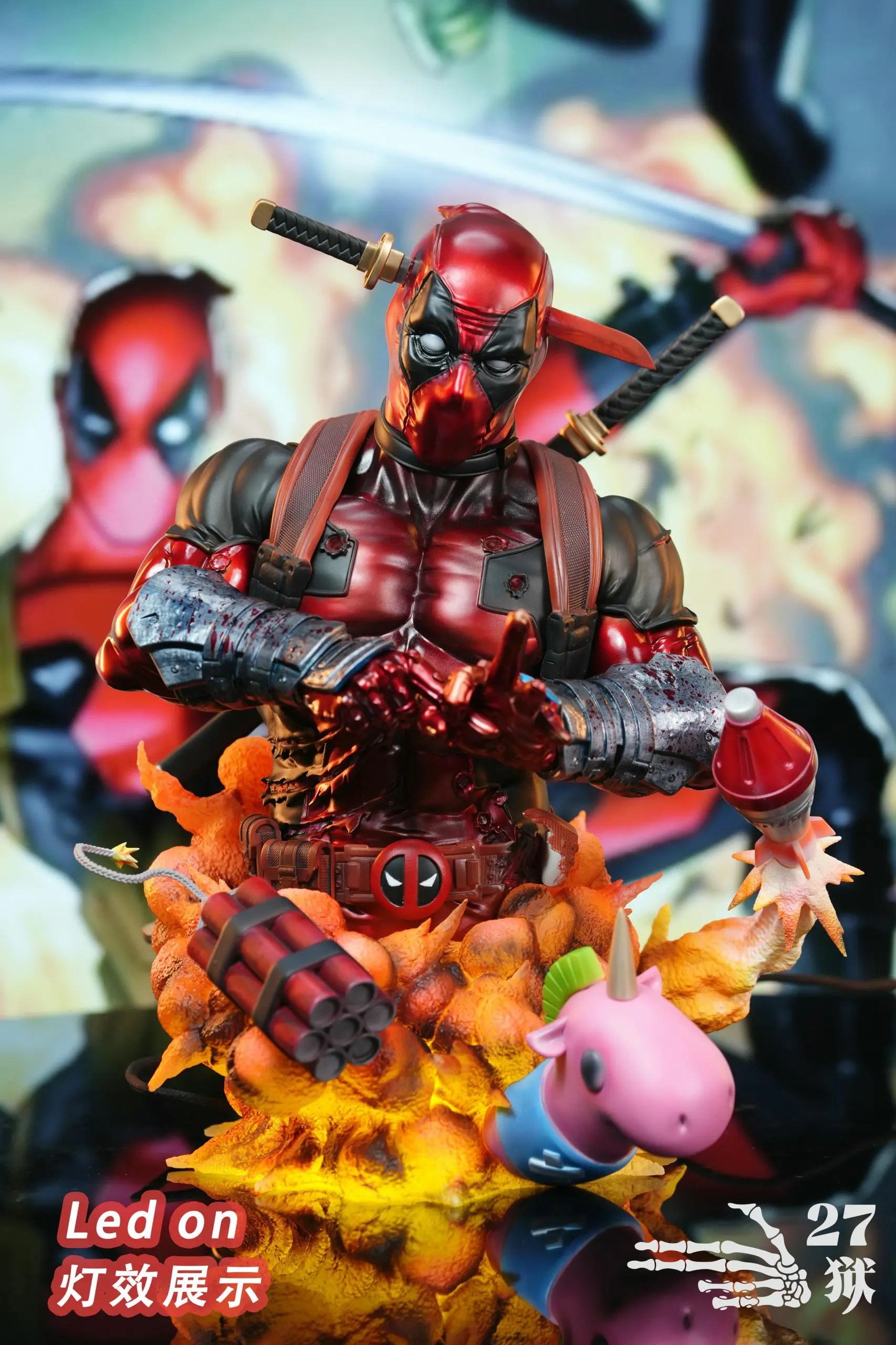 27abyss Studio - Marvel 1/3 Scale Bust Series Deadpool