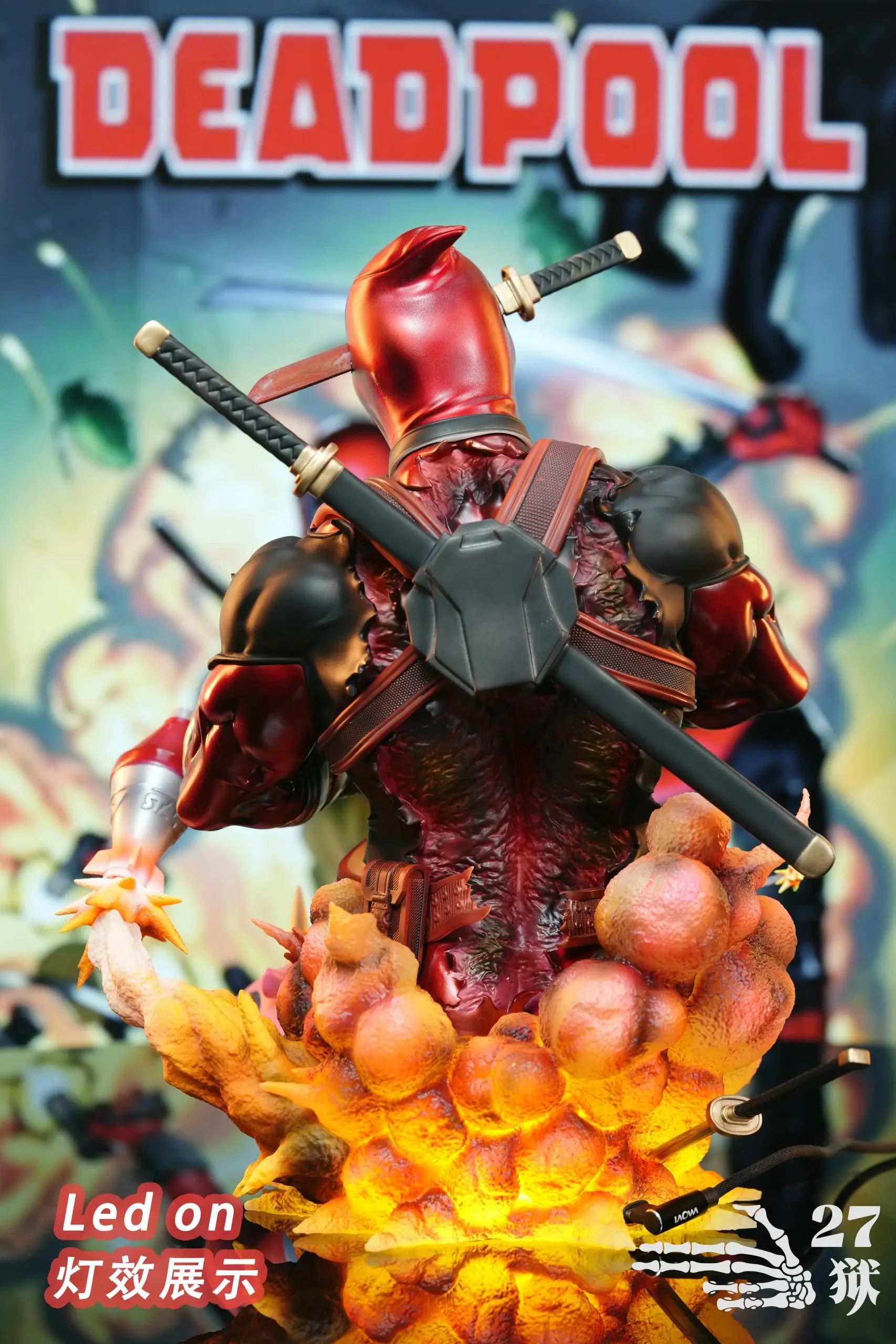 27abyss Studio - Marvel 1/3 Scale Bust Series Deadpool