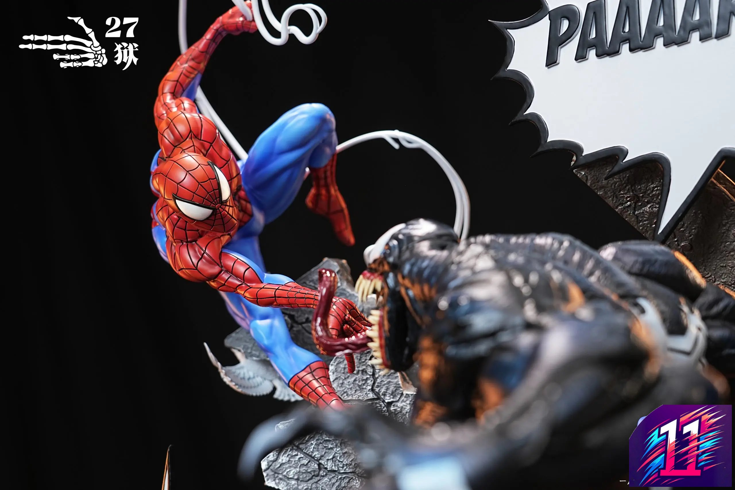 27abyss Studio - Spider-Man vs. Venom Battle Scene Marvel