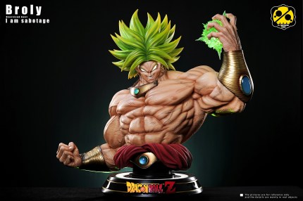 2% Studio - Dragon Ball Broly Bust 2% Studio - Dragon Ball Broly Bust