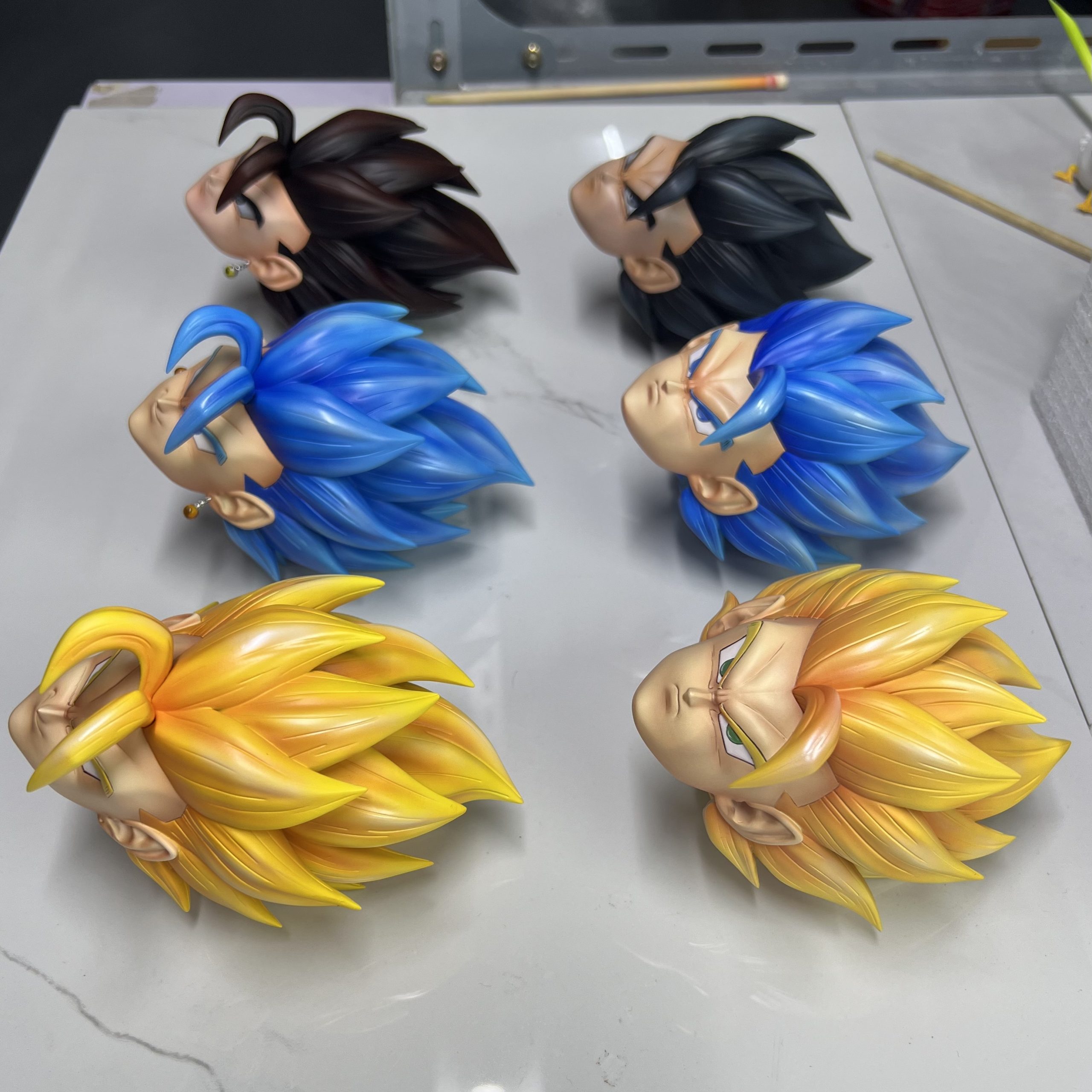 ドラゴンボール フィギュア VEGITO、GOGETA-II 12点セット 2% Studio – Dragon Ball Gogeta & Vegito - elevenGK Anime Collectibles