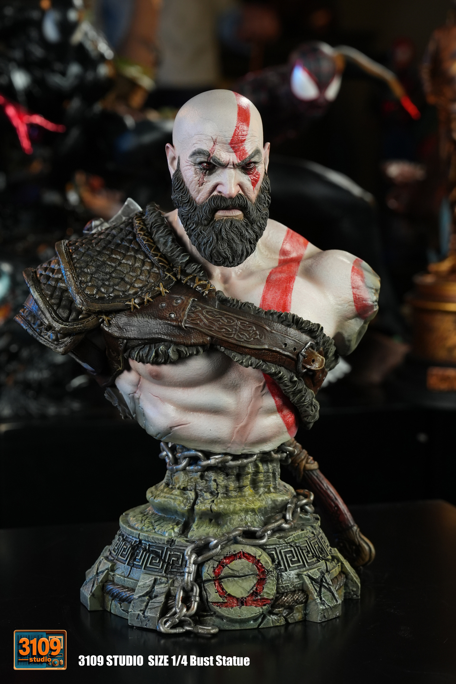3109 Studio - God of War Kratos Bust