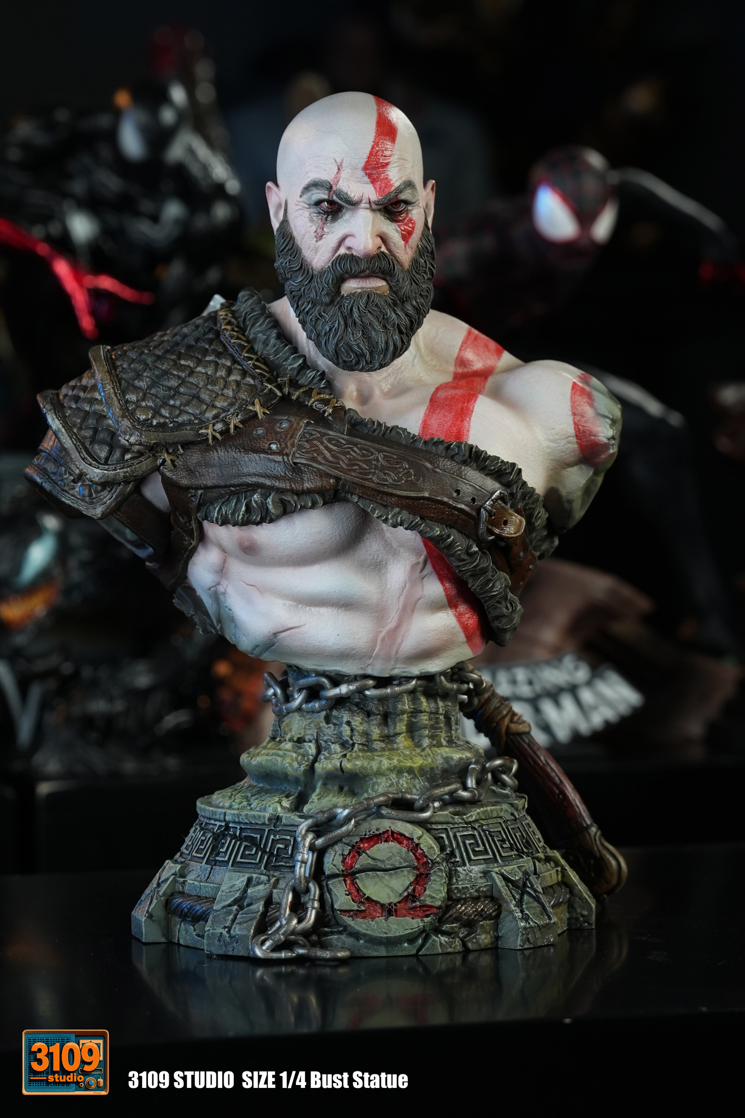 3109 Studio - God of War Kratos Bust