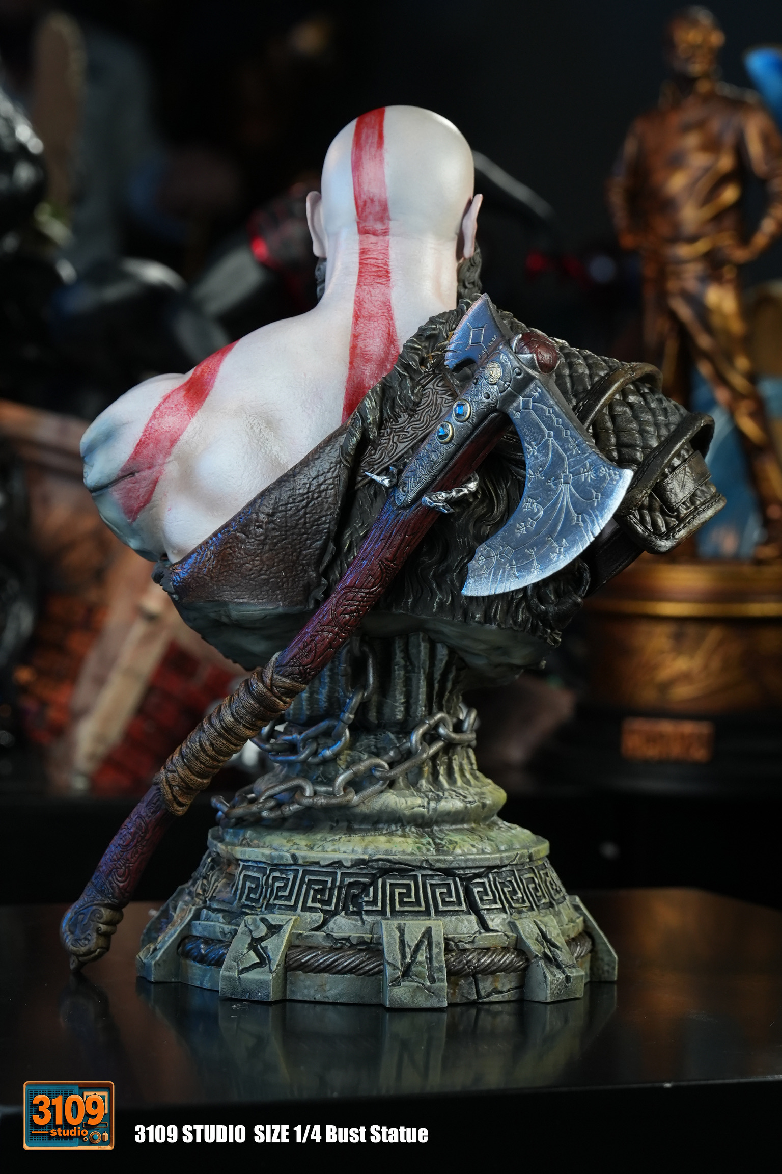 3109 Studio - God of War Kratos Bust