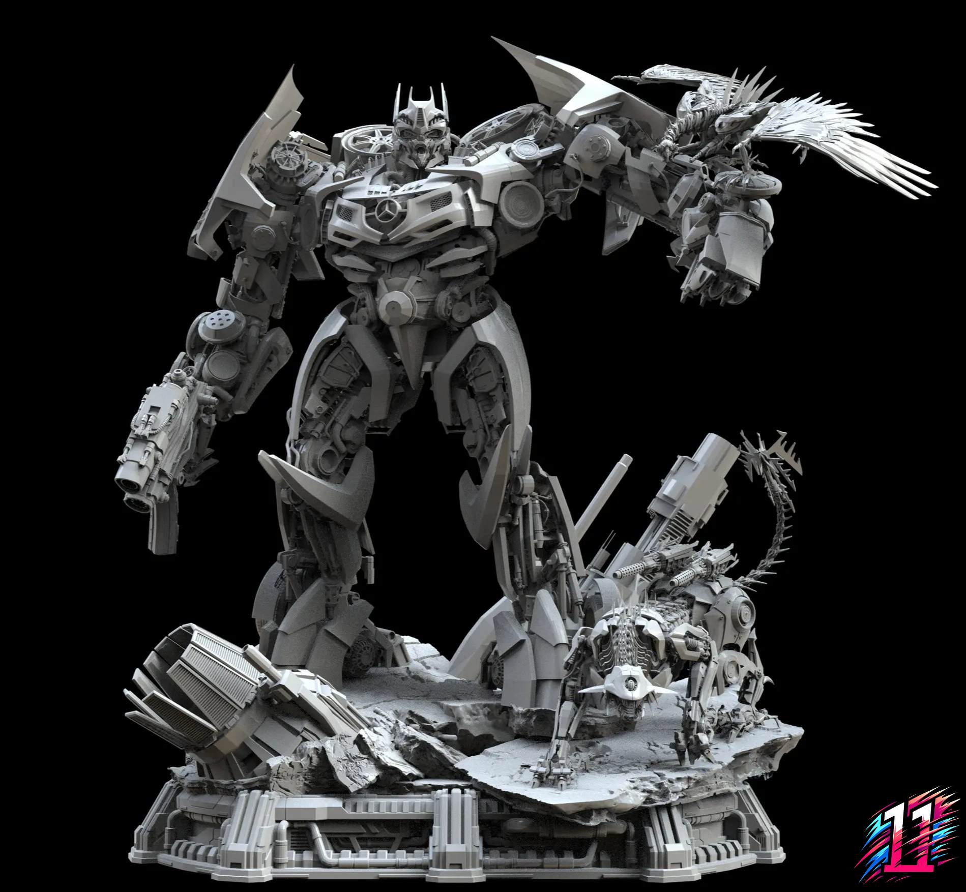 COSMIC BROTHERS Studio - Ravage Transformers