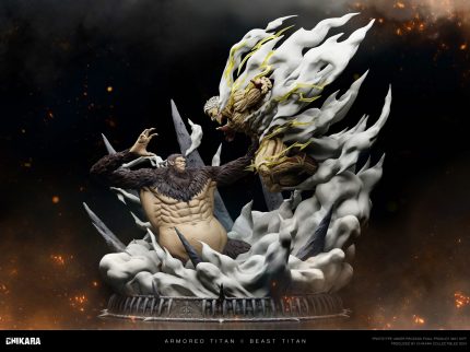 CHIKARA Studio - Attack on Titan Armored Titan VS Beast Titan CHIKARA Studio - Attack on Titan Armored Titan VS Beast Titan