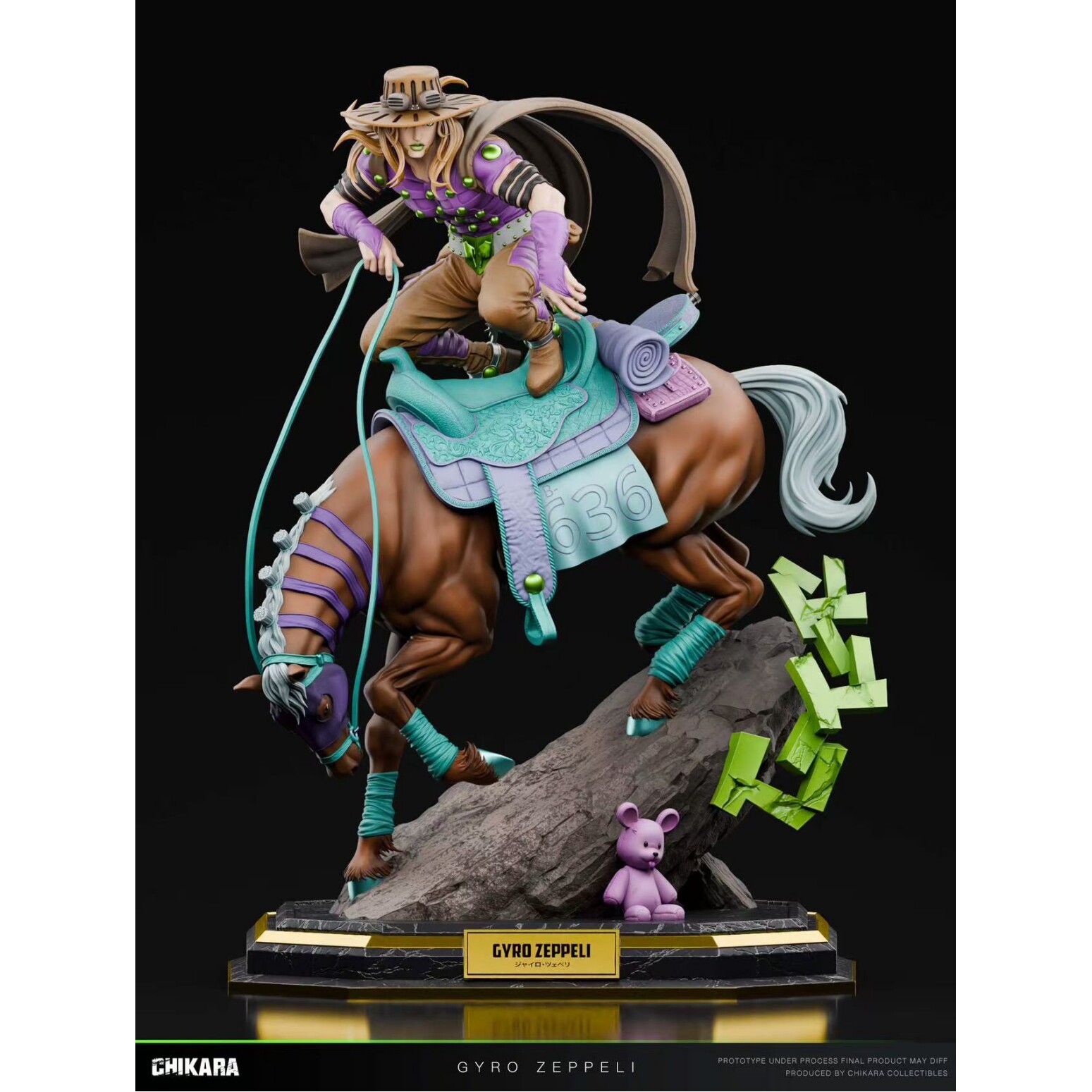 CHIKARA Studio - Gyro Zeppeli JoJo%27s Bizarre Adventure