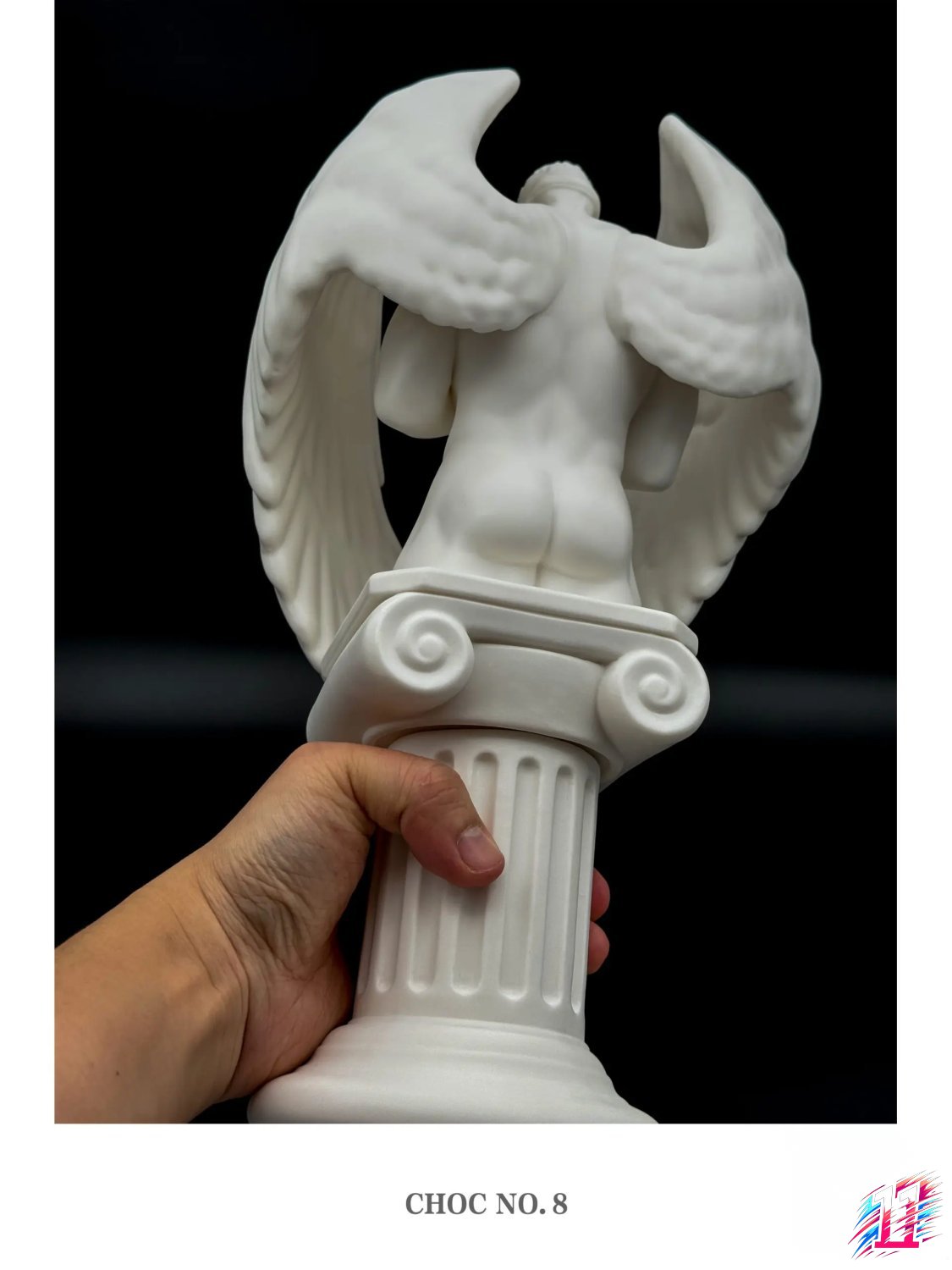 CHOC STUDIO - HOPE PORCELAIN CARVED CANDLE HOLDER SET (Licensed)