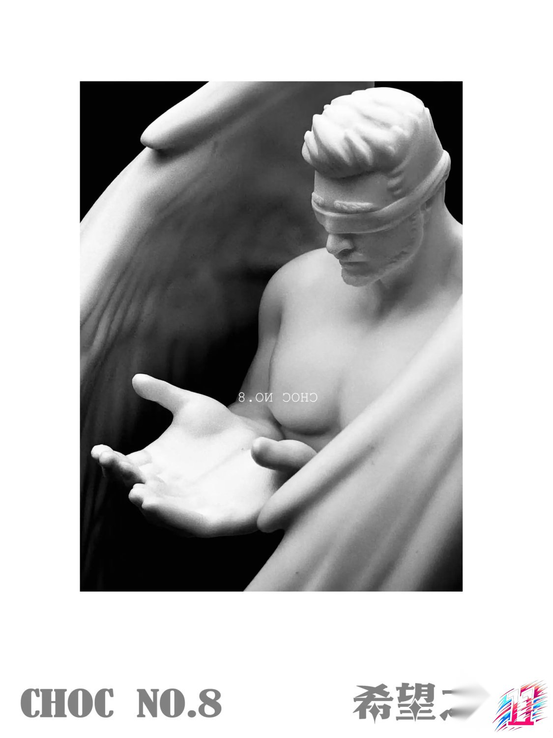 CHOC STUDIO - HOPE PORCELAIN CARVED CANDLE HOLDER SET (Licensed)