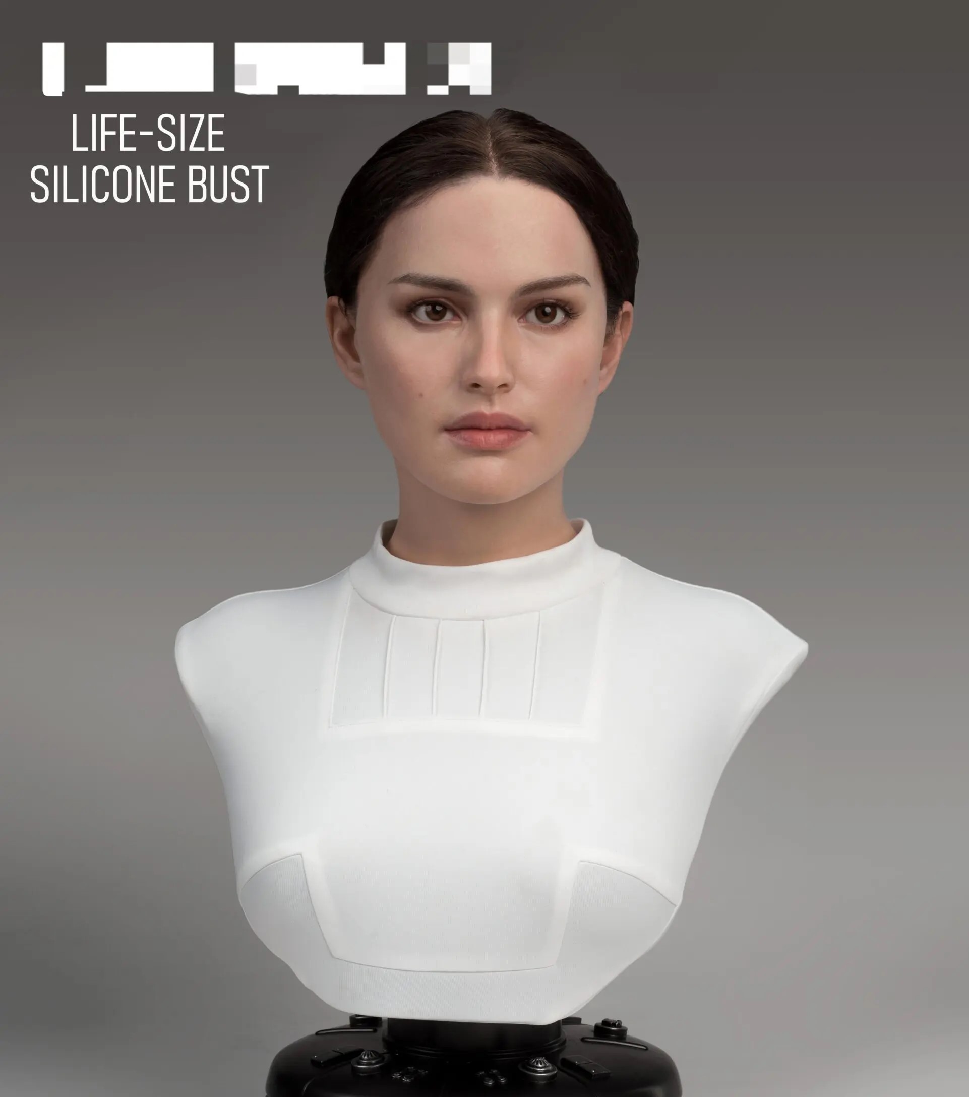 C.R.C Atelier Studio - Natalie Portman Lifesize Silicone Bust Superstar