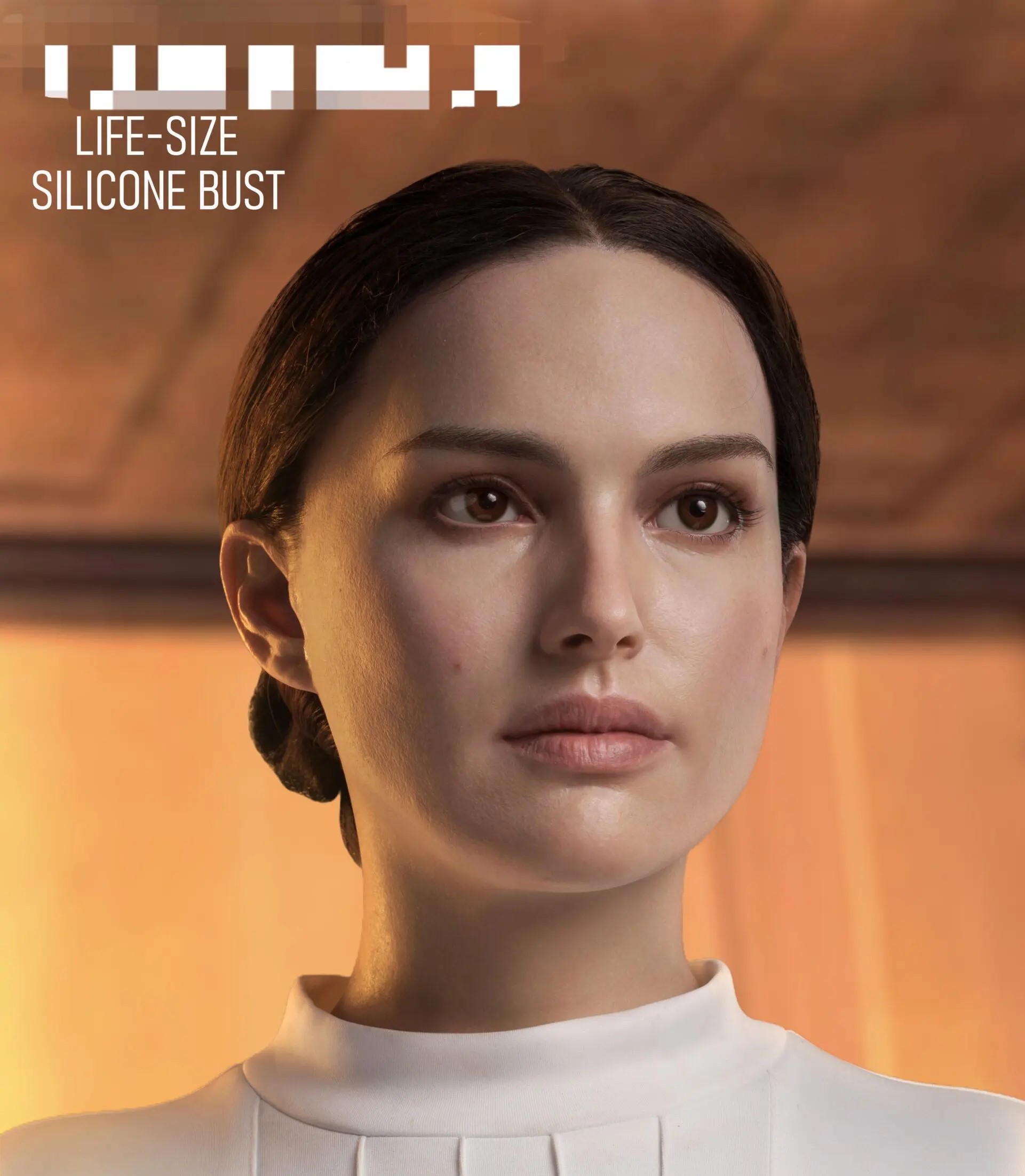 C.R.C Atelier Studio - Natalie Portman Lifesize Silicone Bust Superstar