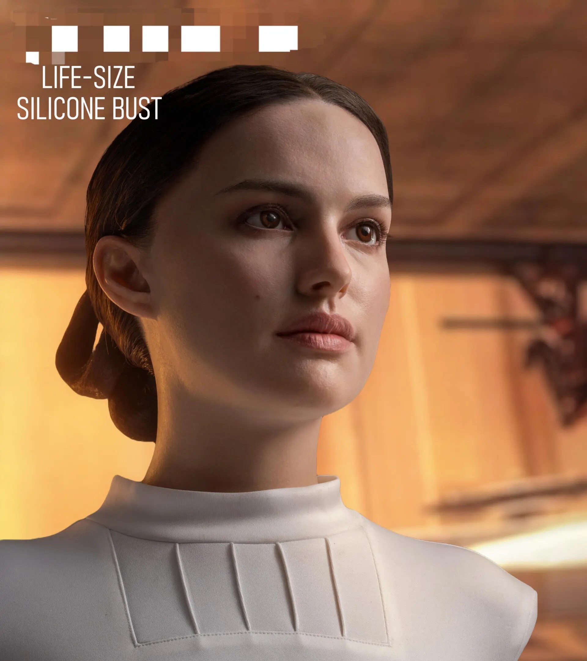 C.R.C Atelier Studio - Natalie Portman Lifesize Silicone Bust Superstar