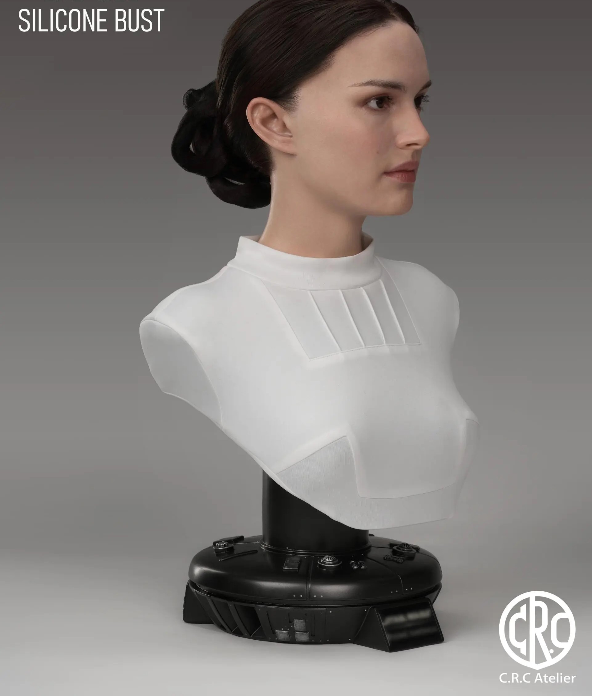C.R.C Atelier Studio - Natalie Portman Lifesize Silicone Bust Superstar