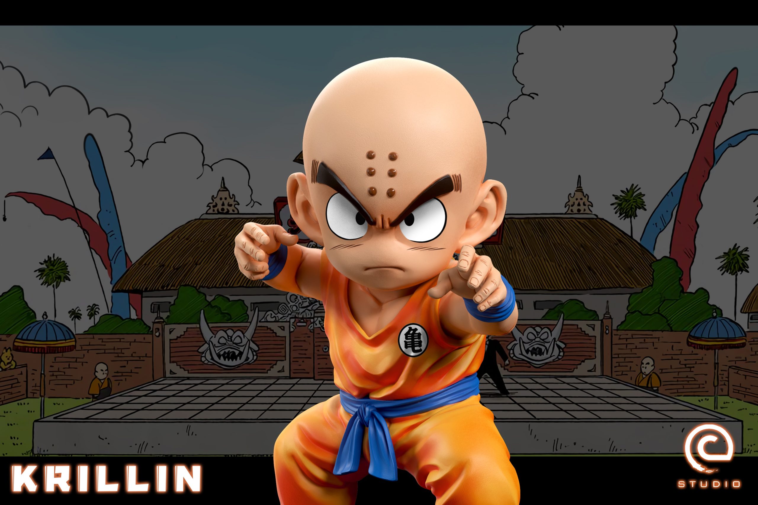 C Studio - Dragon Ball Childhood Tenkaichi Budōkai Krillin