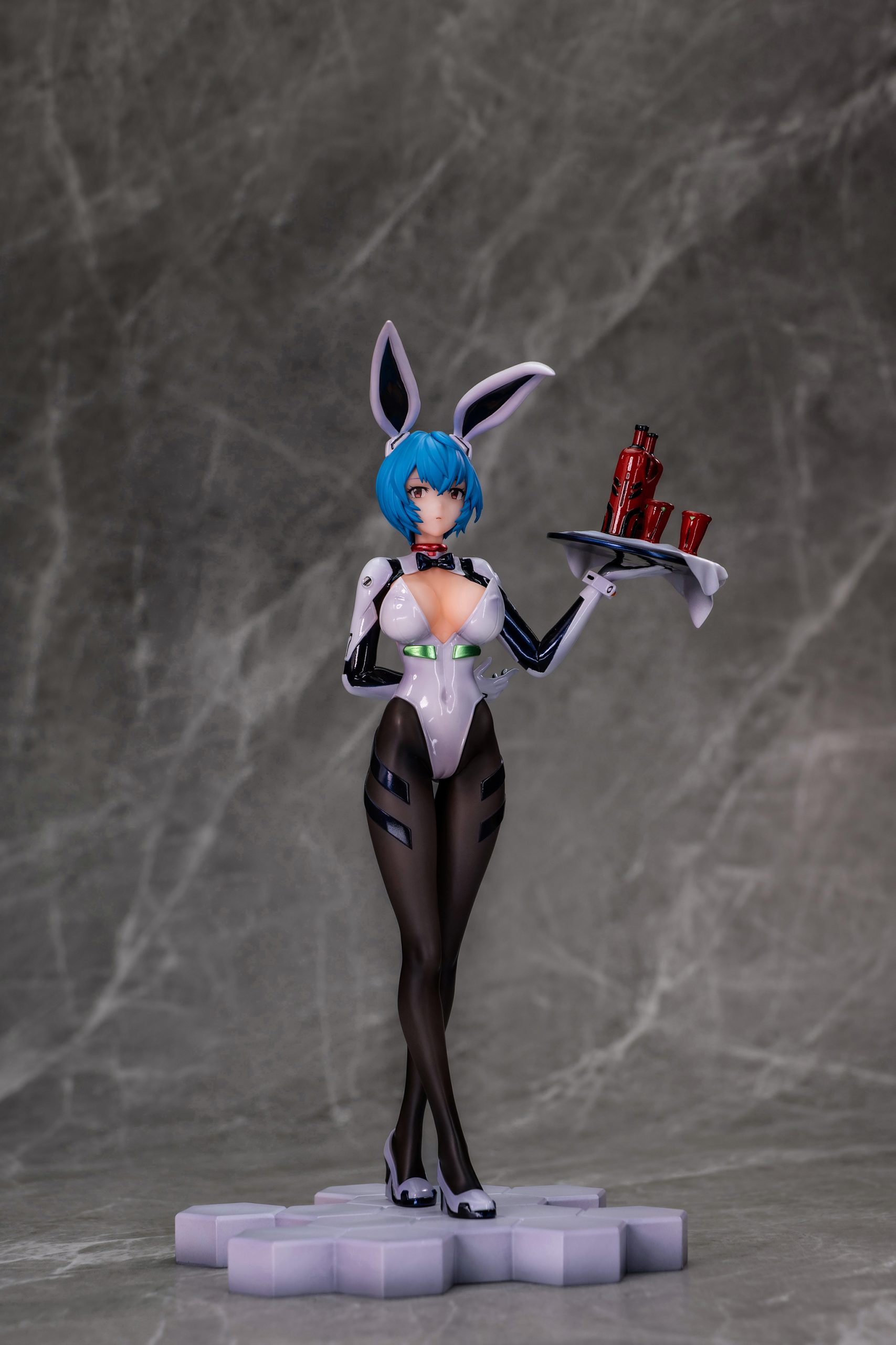 エヴァ 綾波レイ BUNNY GIRLフィギュア零001 CROW Studio – Neon Genesis Evangelion Bunny Girl Ayanami Rei EVA