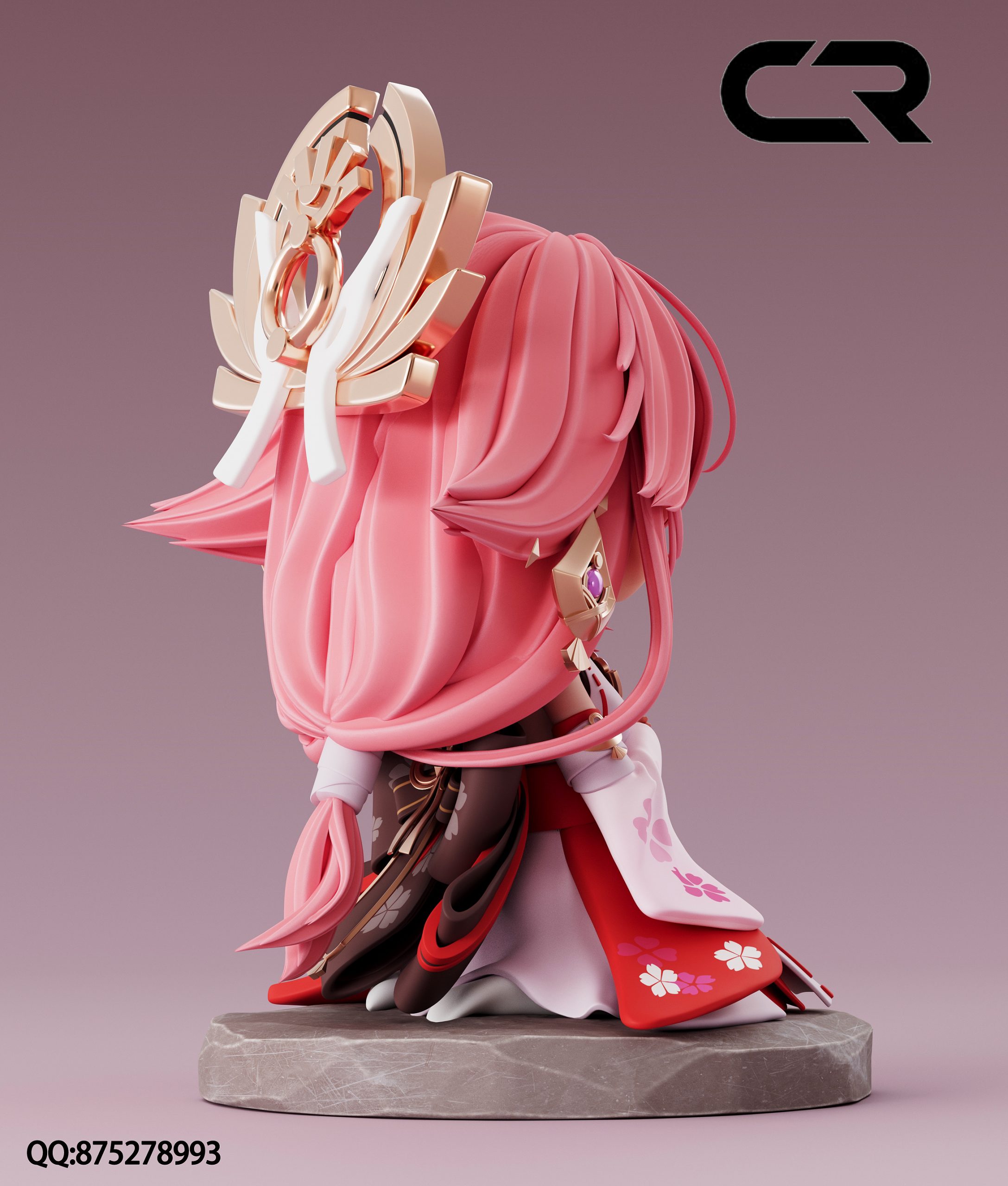 Genshin Impact Q version Yae Miko