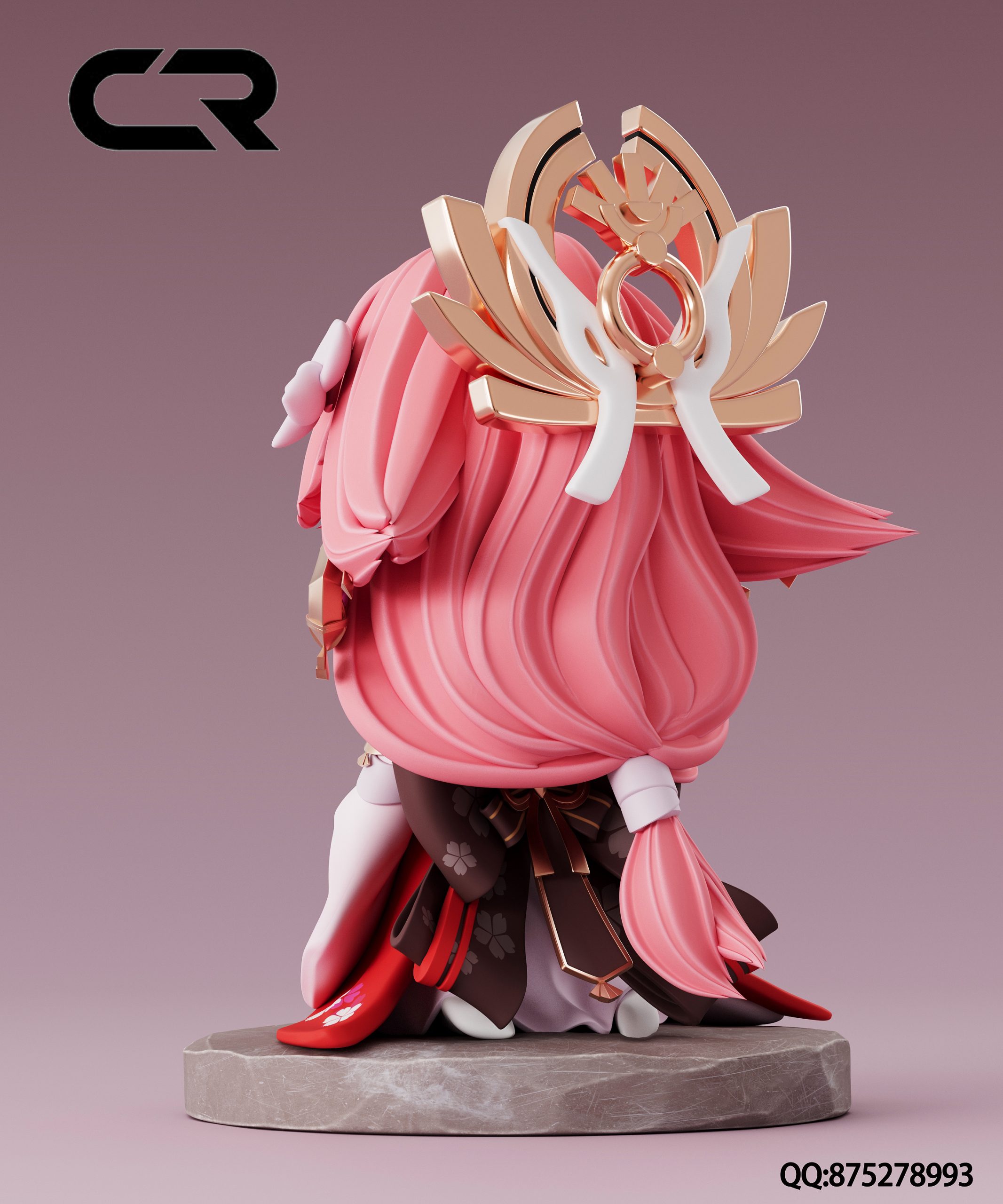 Genshin Impact Q version Yae Miko