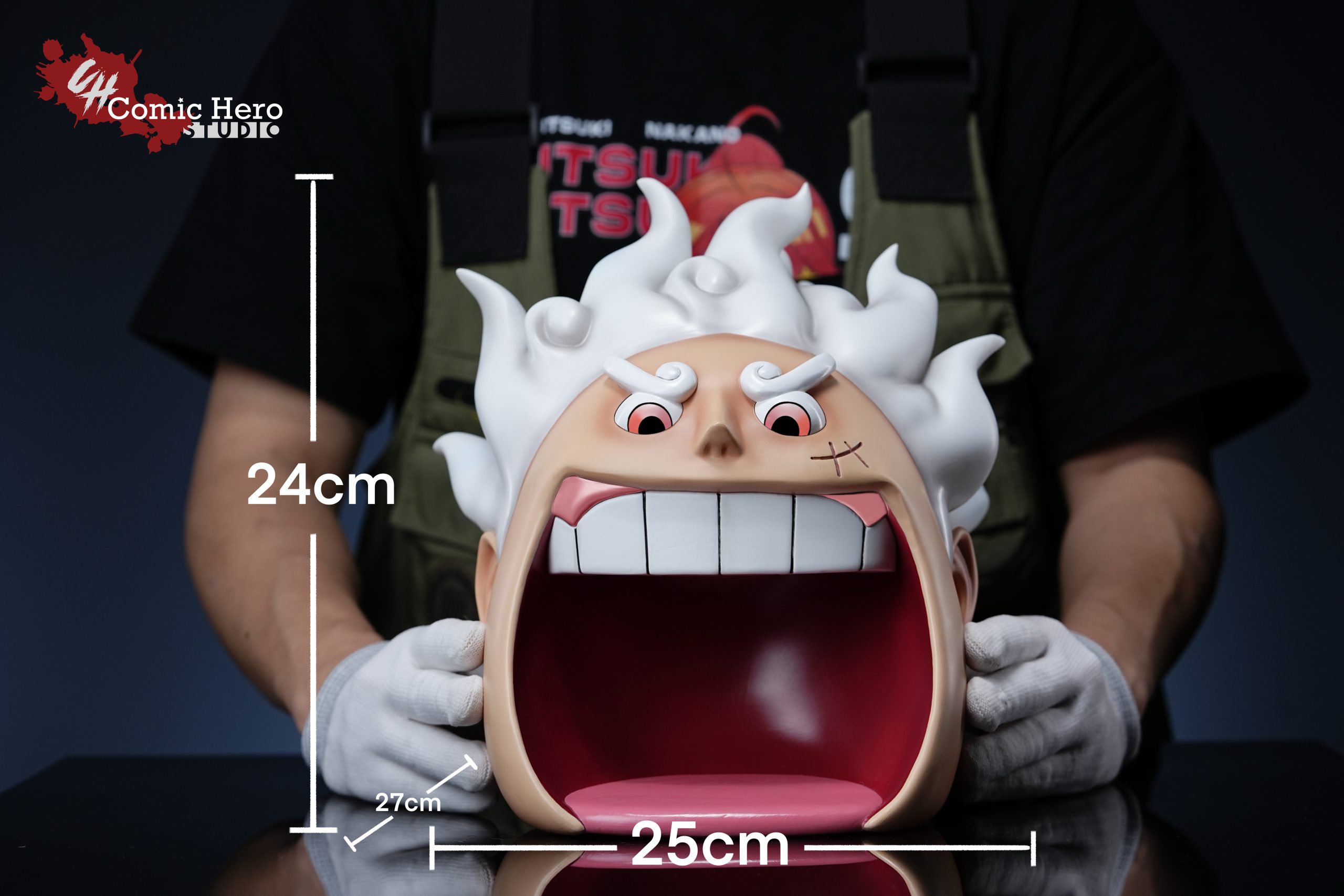 Comic Hero Studio - One Piece Desktop Ornament Big Head Nika Luffy