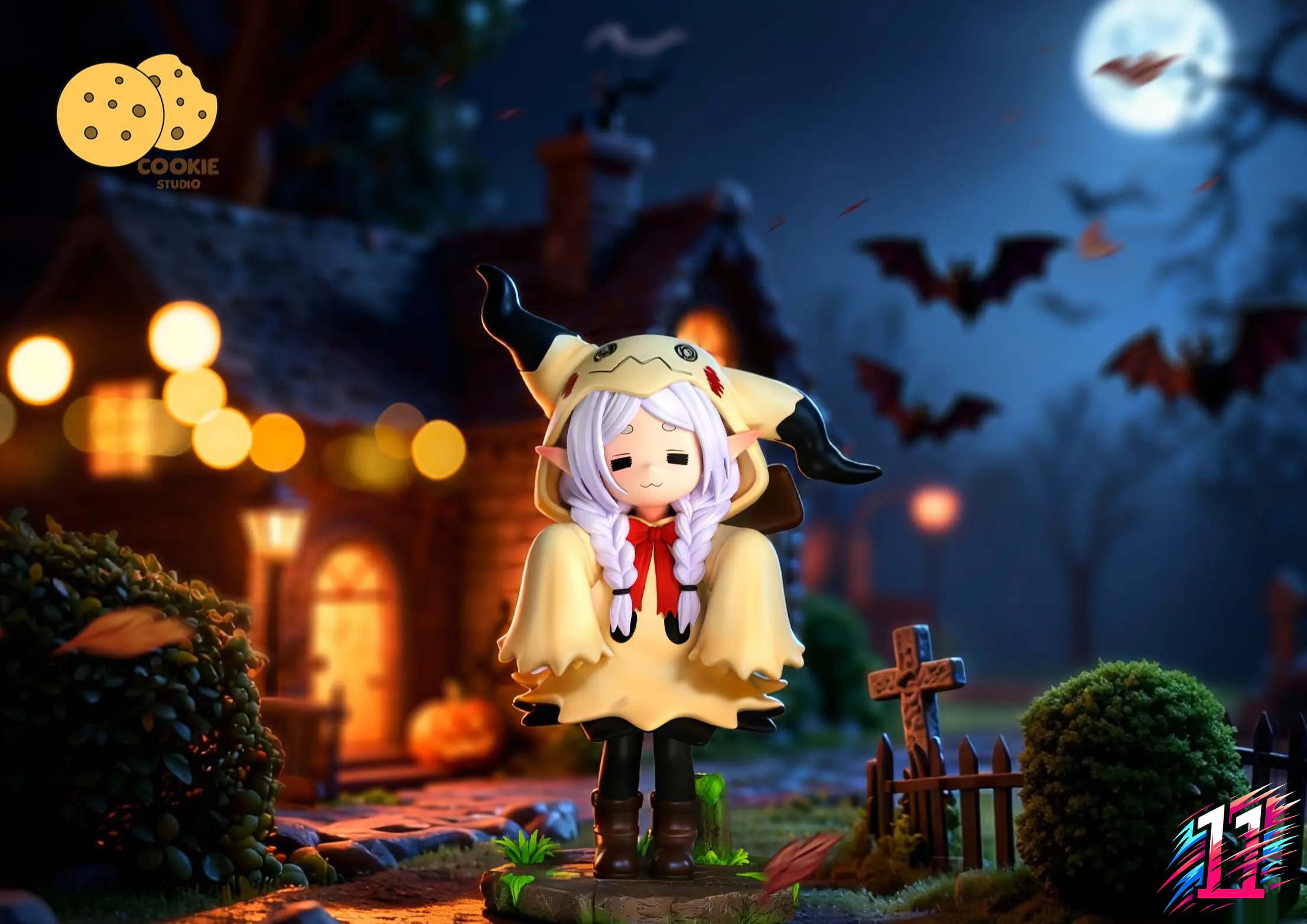 Cookie Studio - Frieren Cosplay Pokémon Mimikyu Frieren: Beyond Journey%27s End