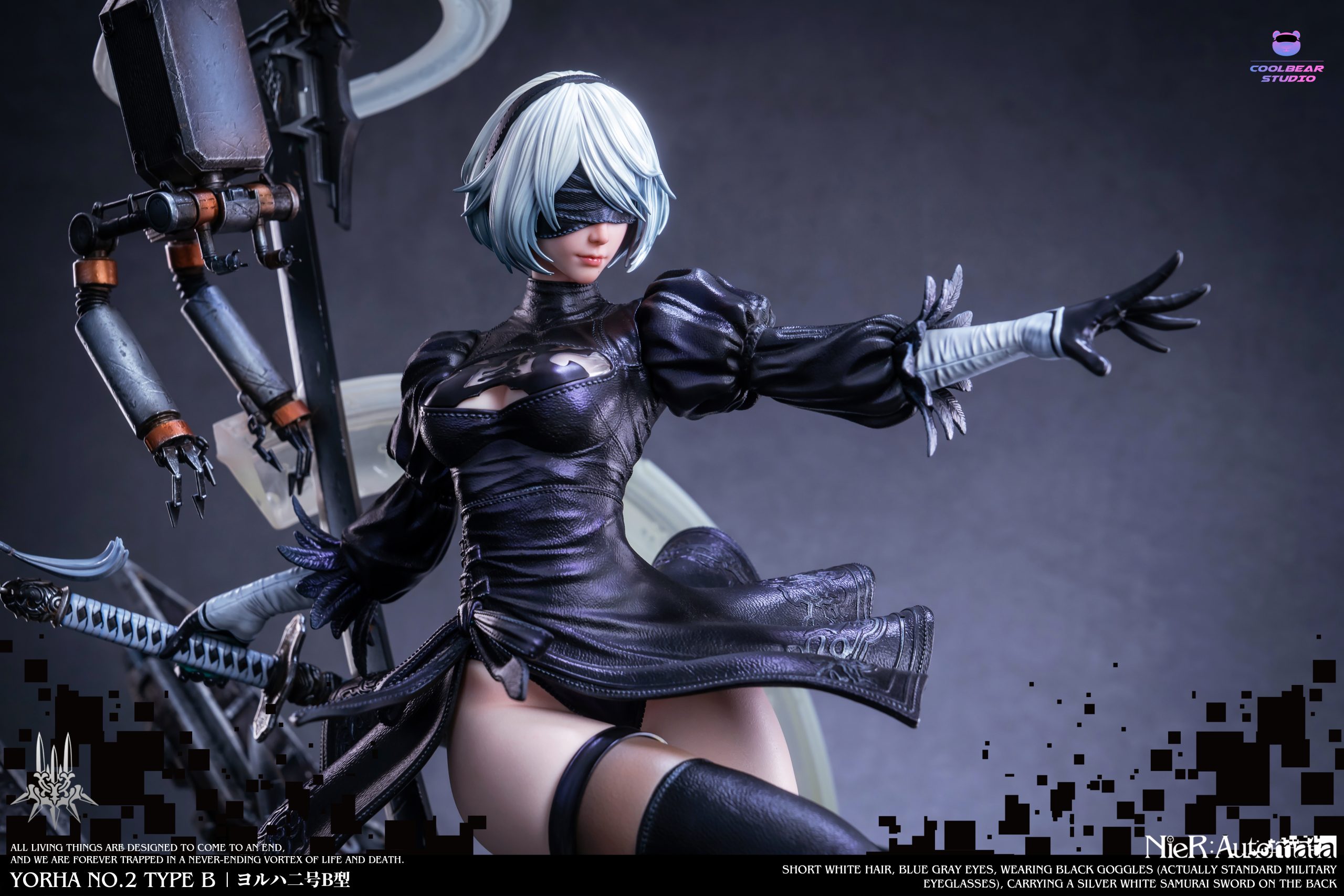 Coolbear Studio Nier Automata 3 2B