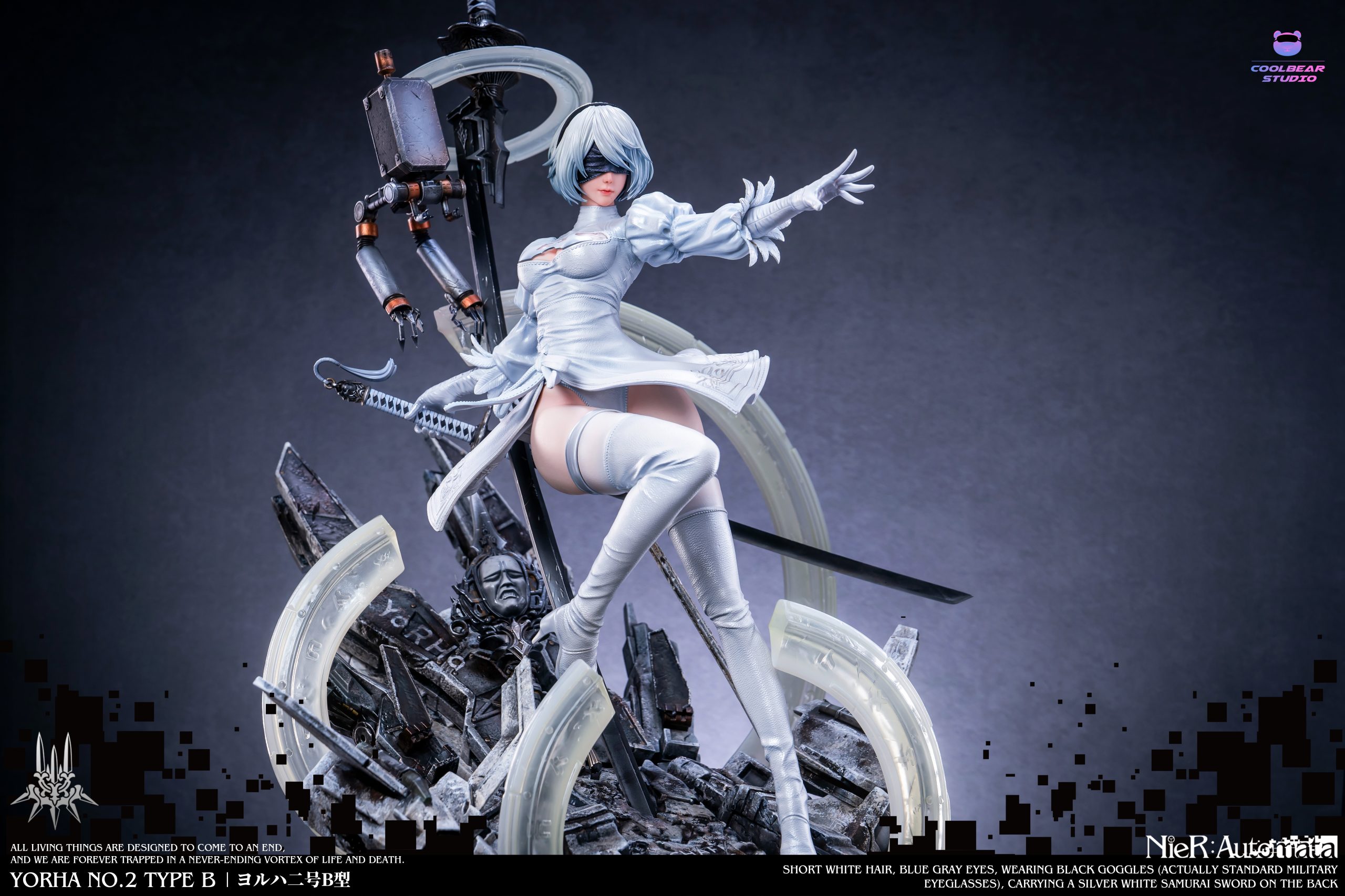 Coolbear Studio Nier Automata 3 2B