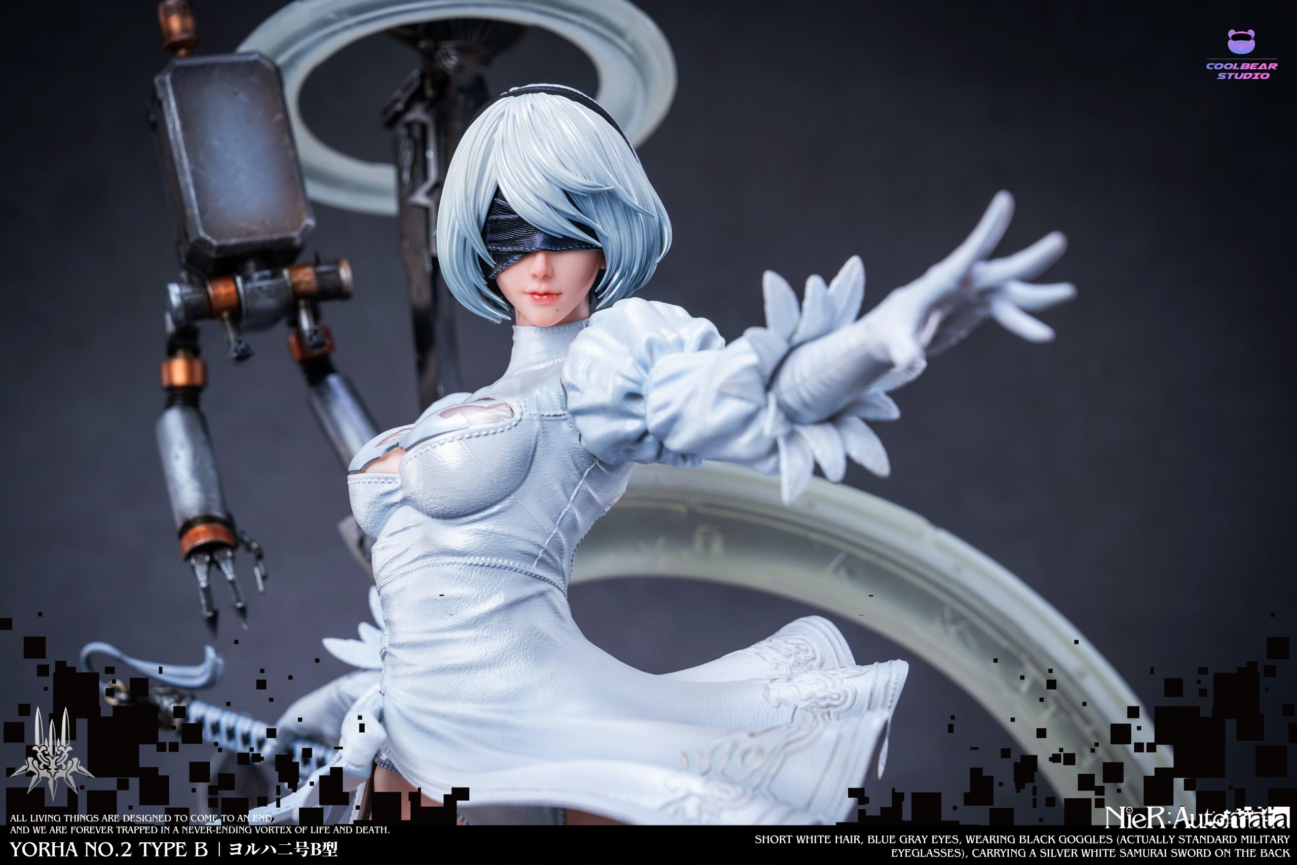 Coolbear Studio Nier Automata 3 2B