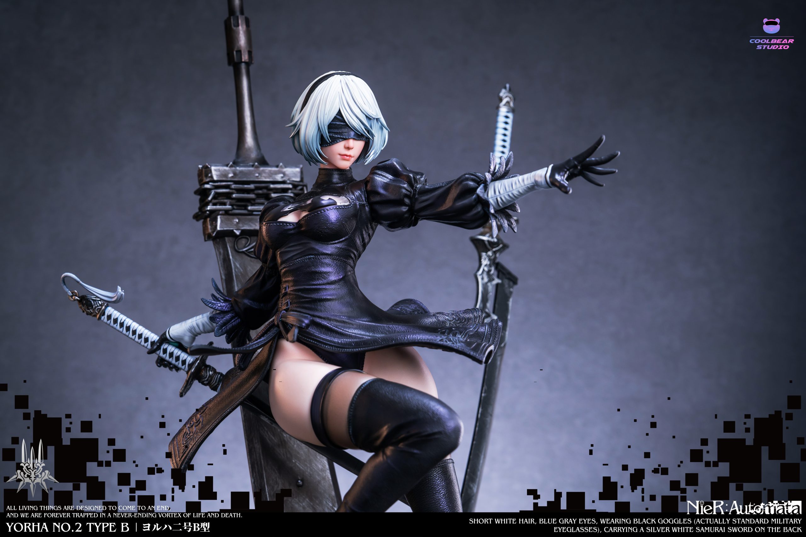 Coolbear Studio Nier Automata 3 2B