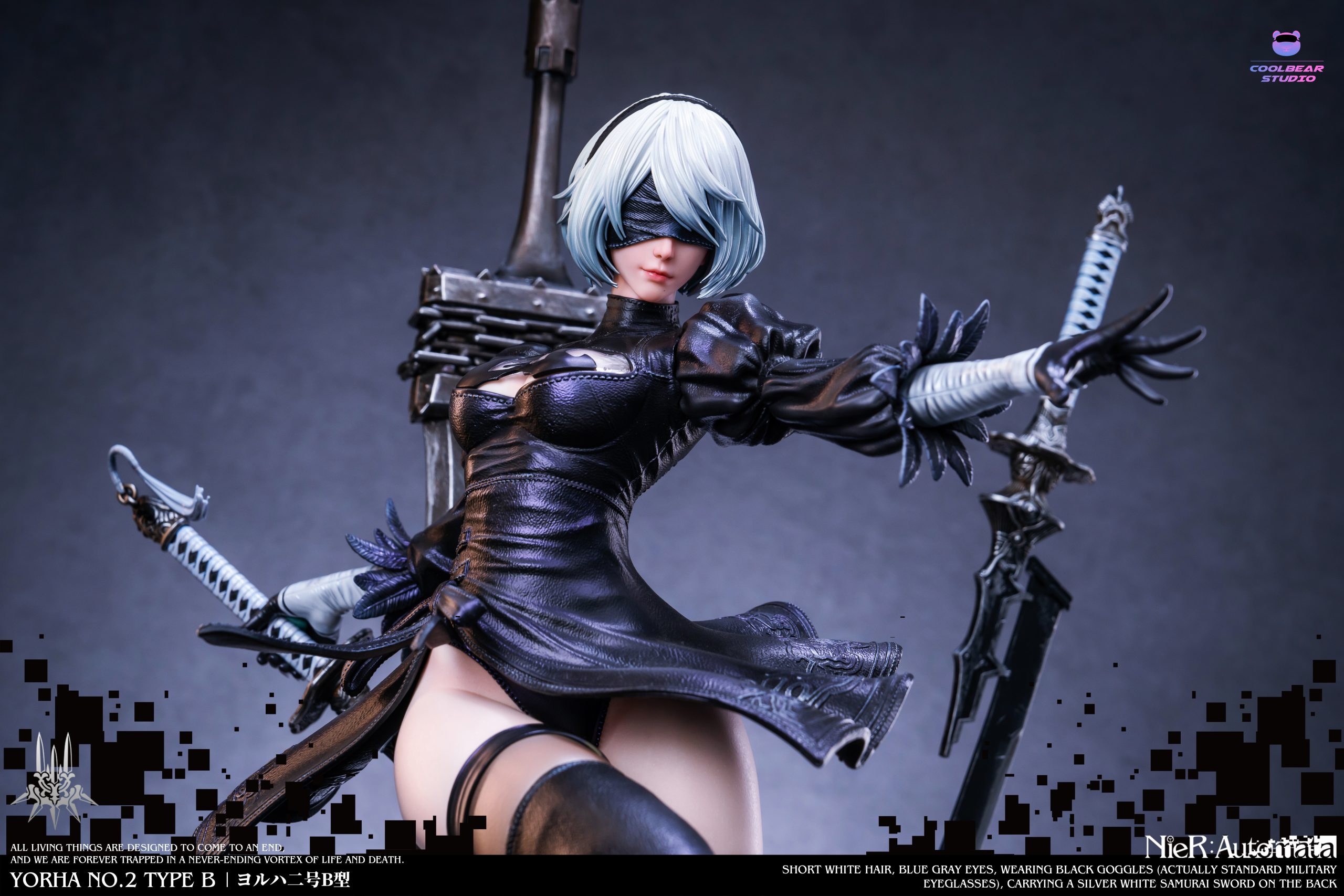Coolbear Studio Nier Automata 3 2B