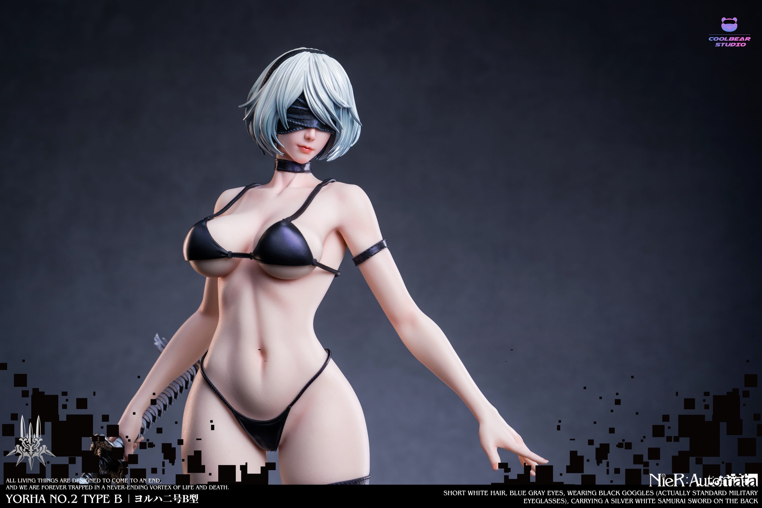 Coolbear Studio Nier Automata 3 2B