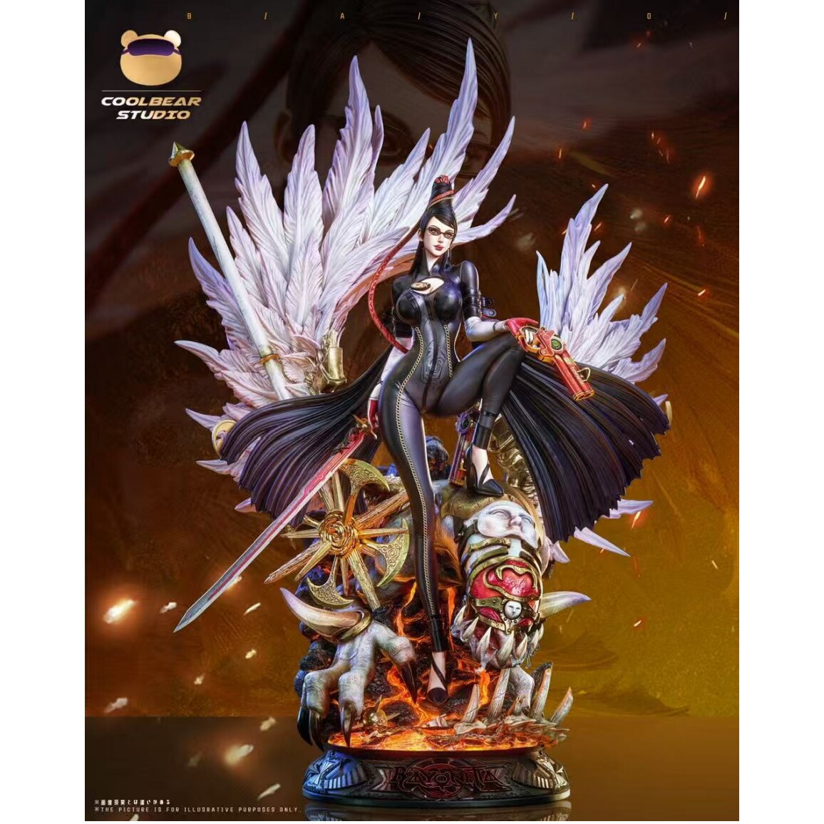 Coolbear Studio - Bayonetta Fighter Series 02 Bayonetta