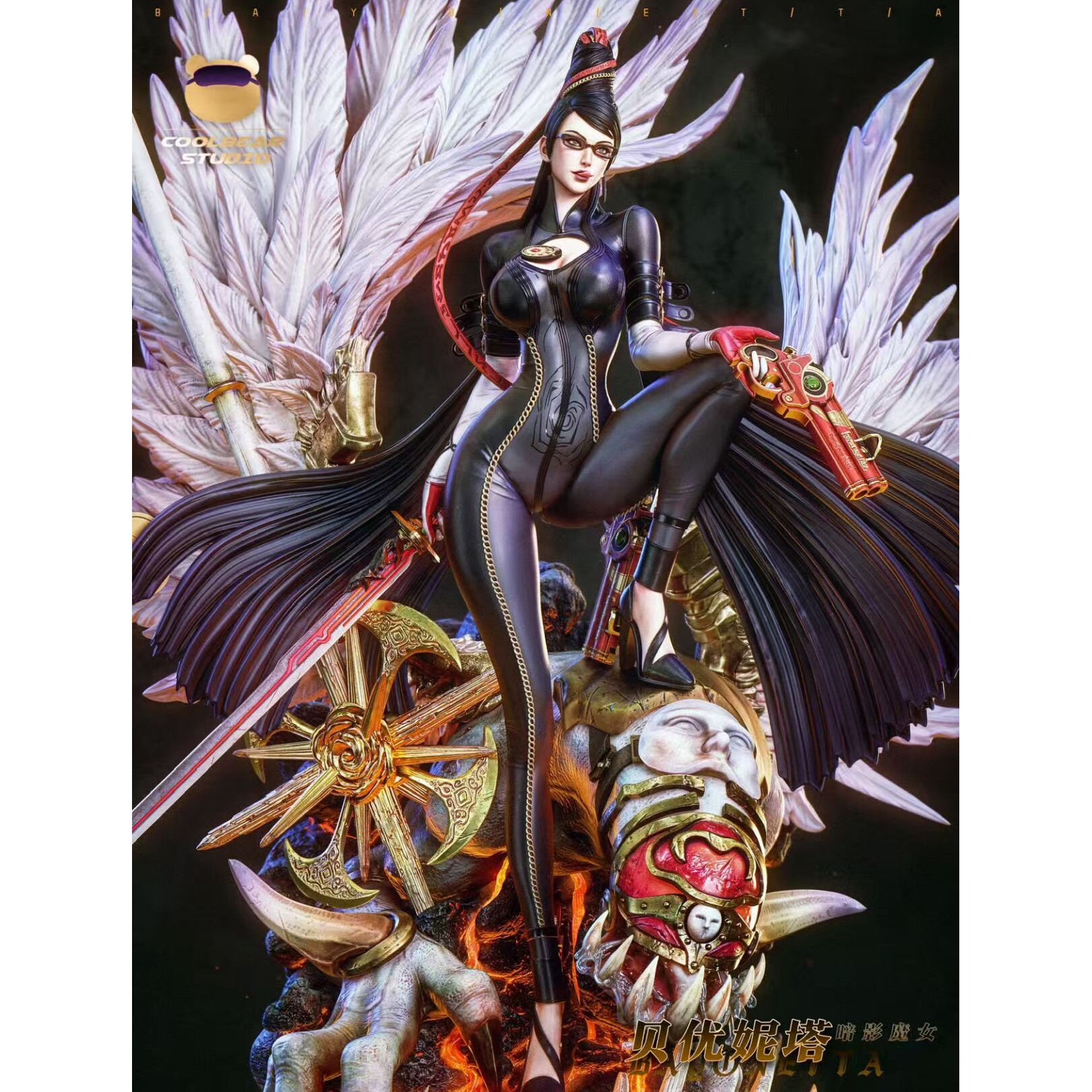Coolbear Studio - Bayonetta Fighter Series 02 Bayonetta