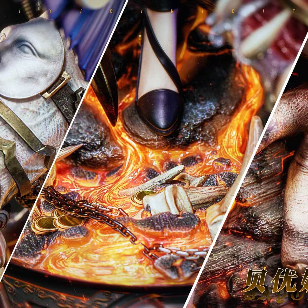 Coolbear Studio - Bayonetta Fighter Series 02 Bayonetta