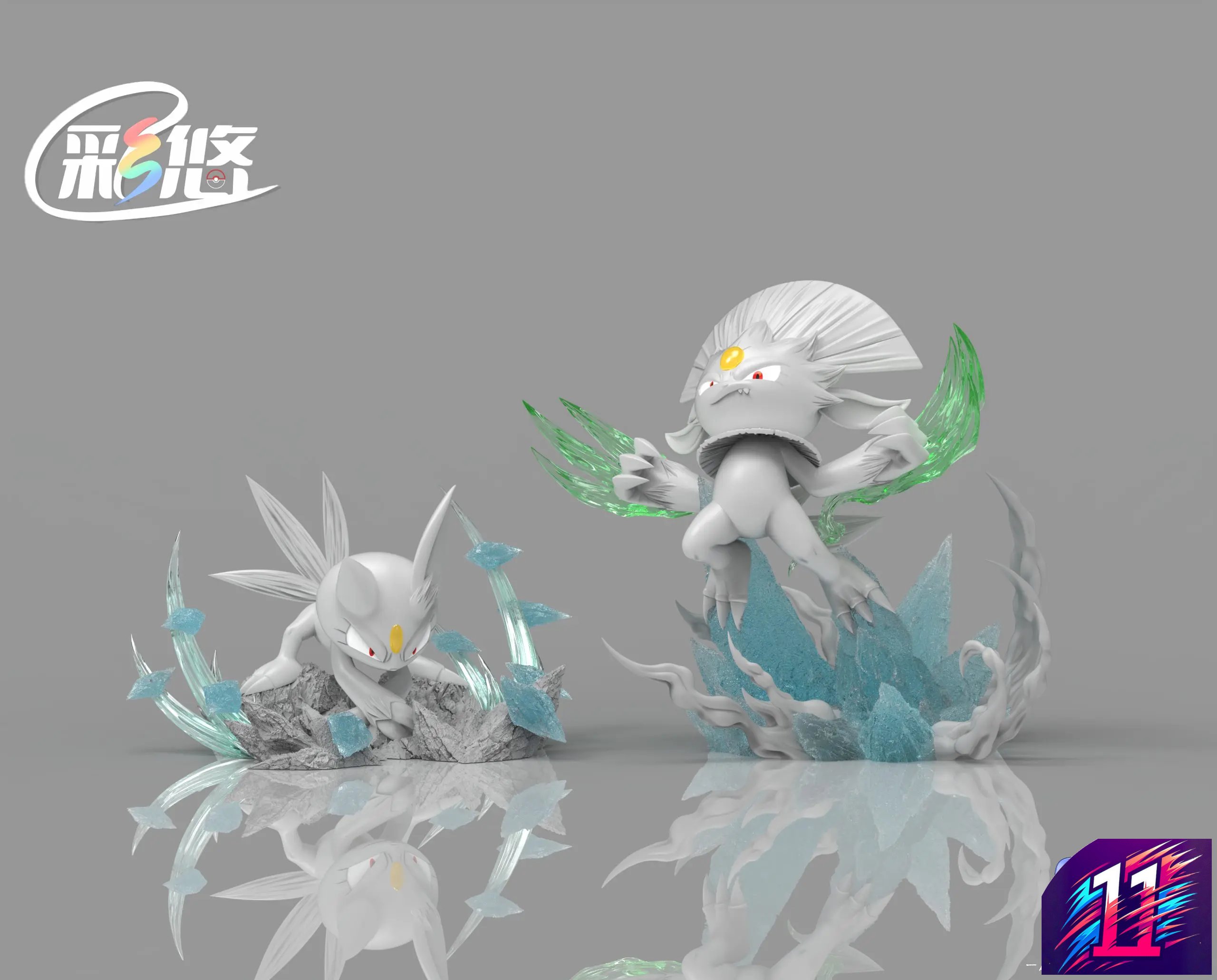 Cai You Studio - Evolution Set Series 01 Sneasel X Weavile Pokémon
