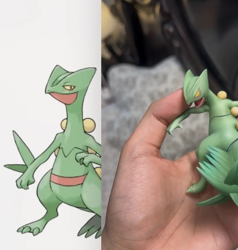 Cai You Studio - Sceptile Evolution Set Pokémon