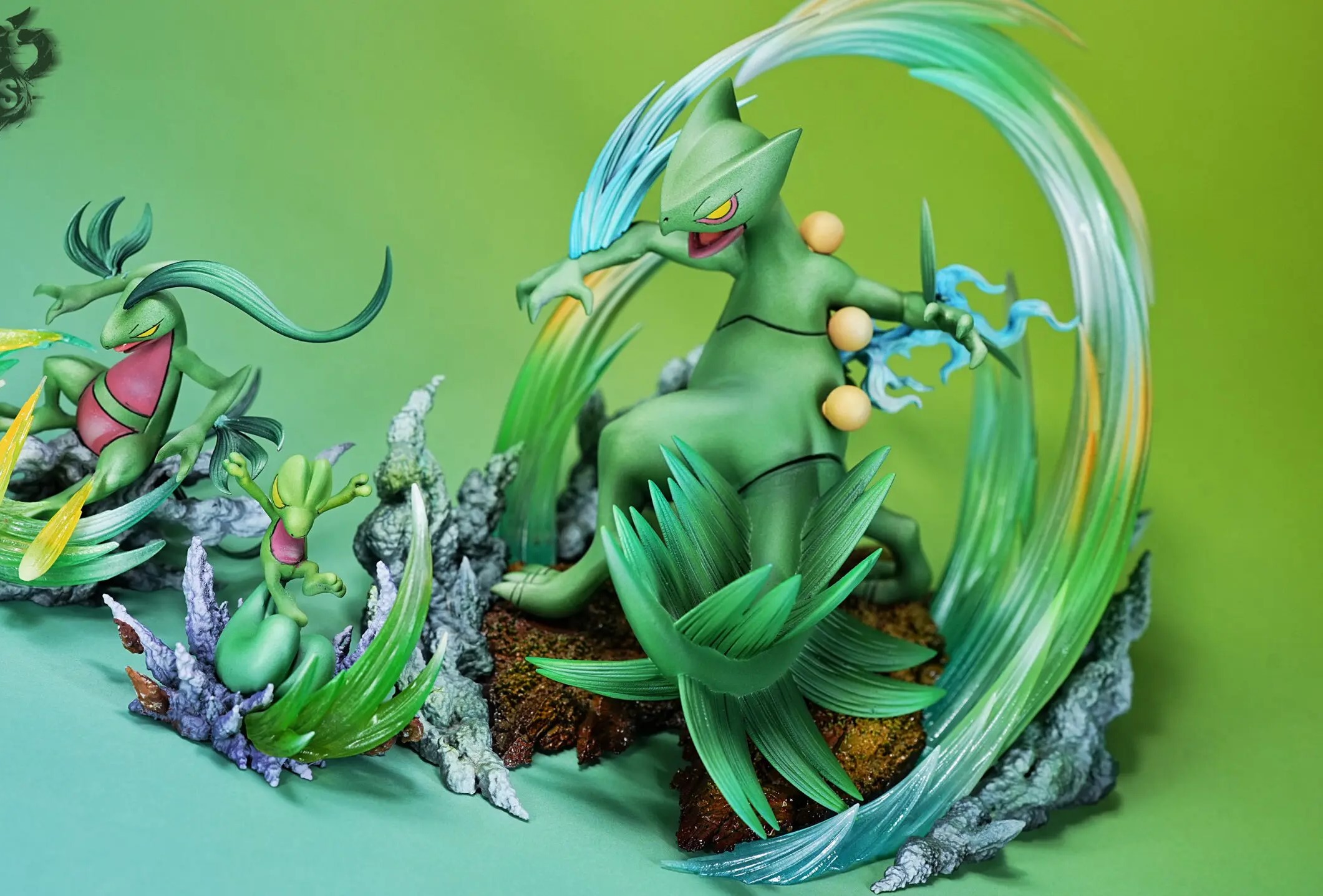 Cai You Studio - Sceptile Evolution Set Pokémon