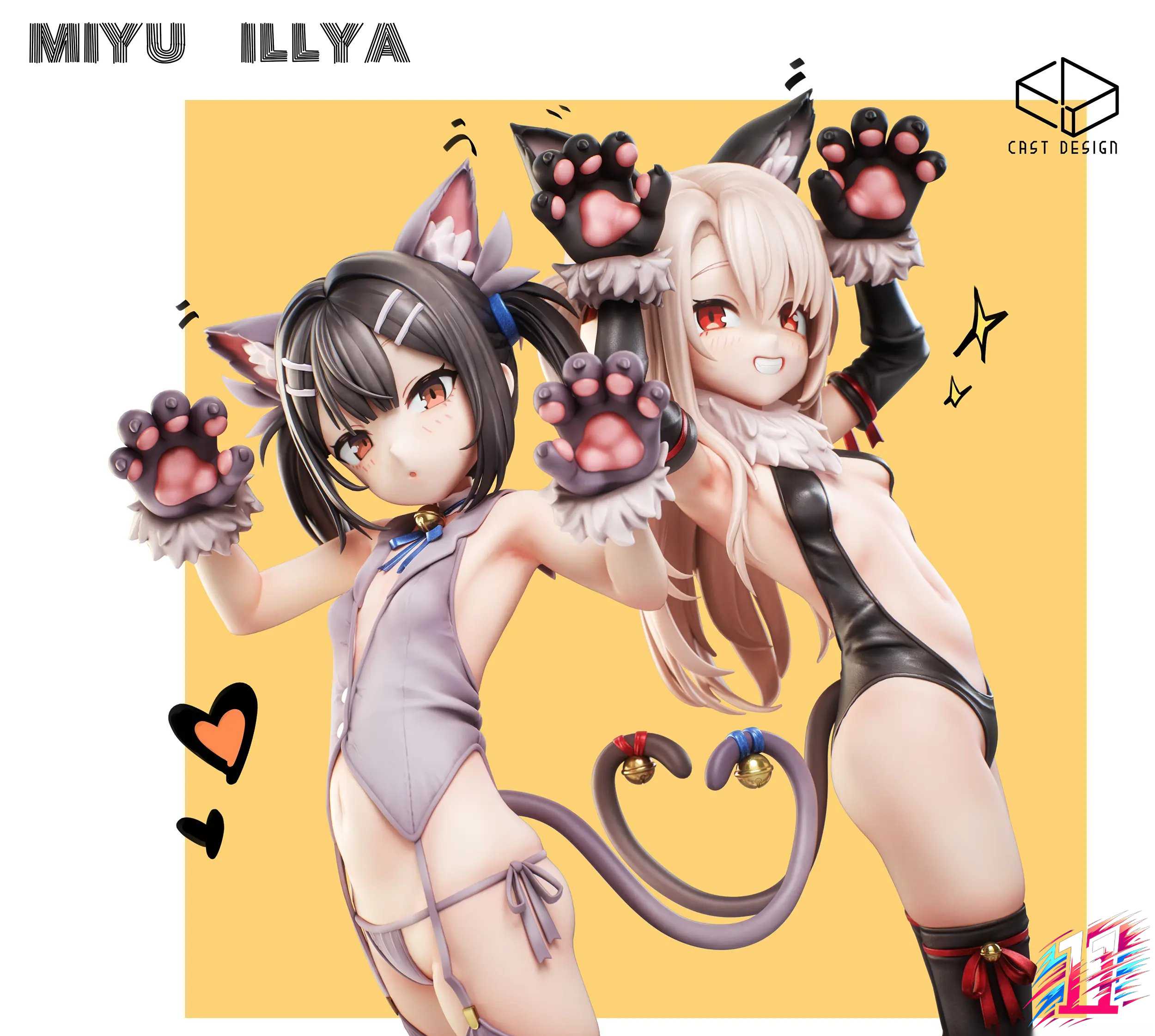 Cast Design Studio - Illya X Miyu Fate