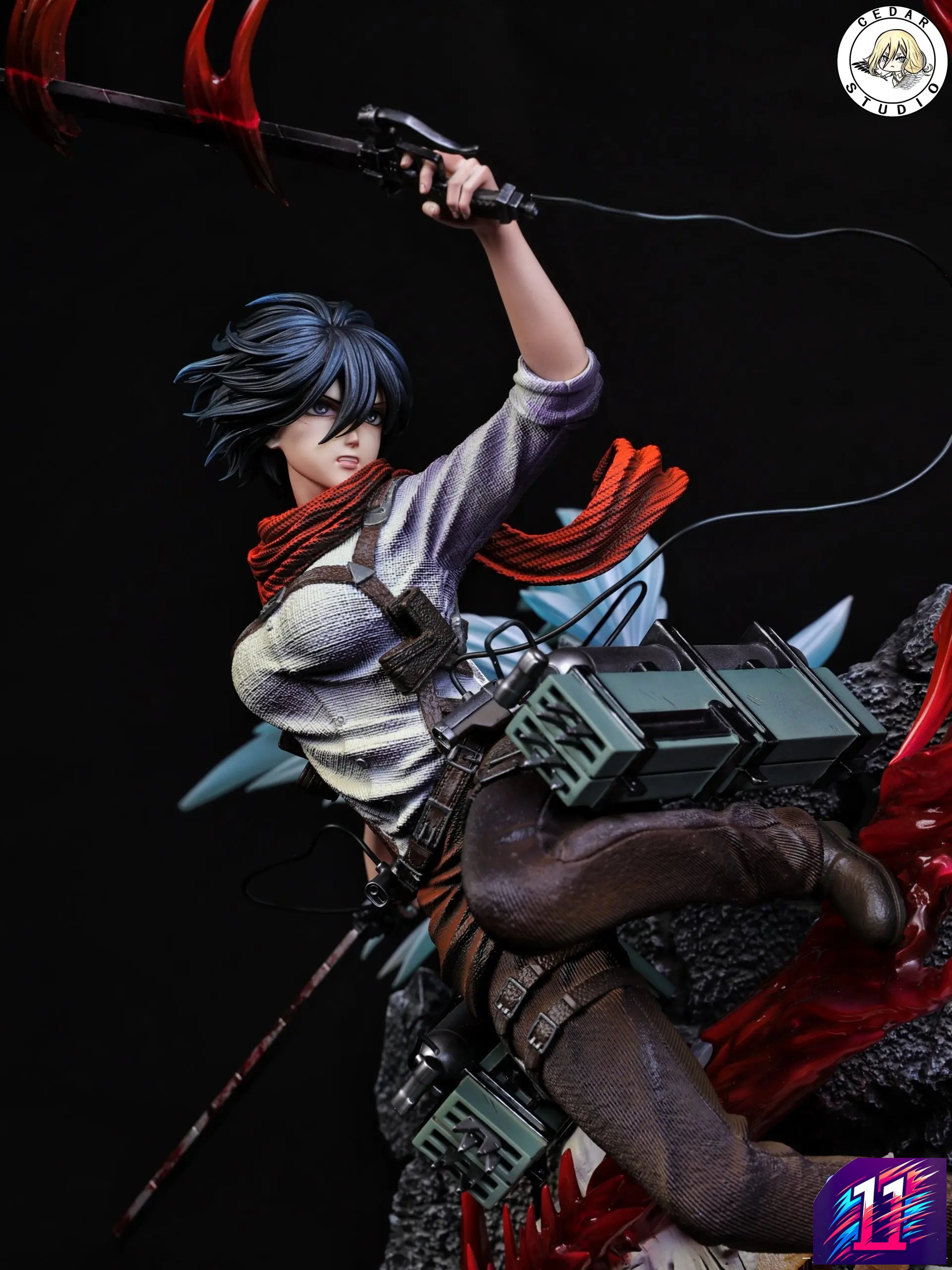 Cedar Studio - Mikasa Ackerman Attack on Titan