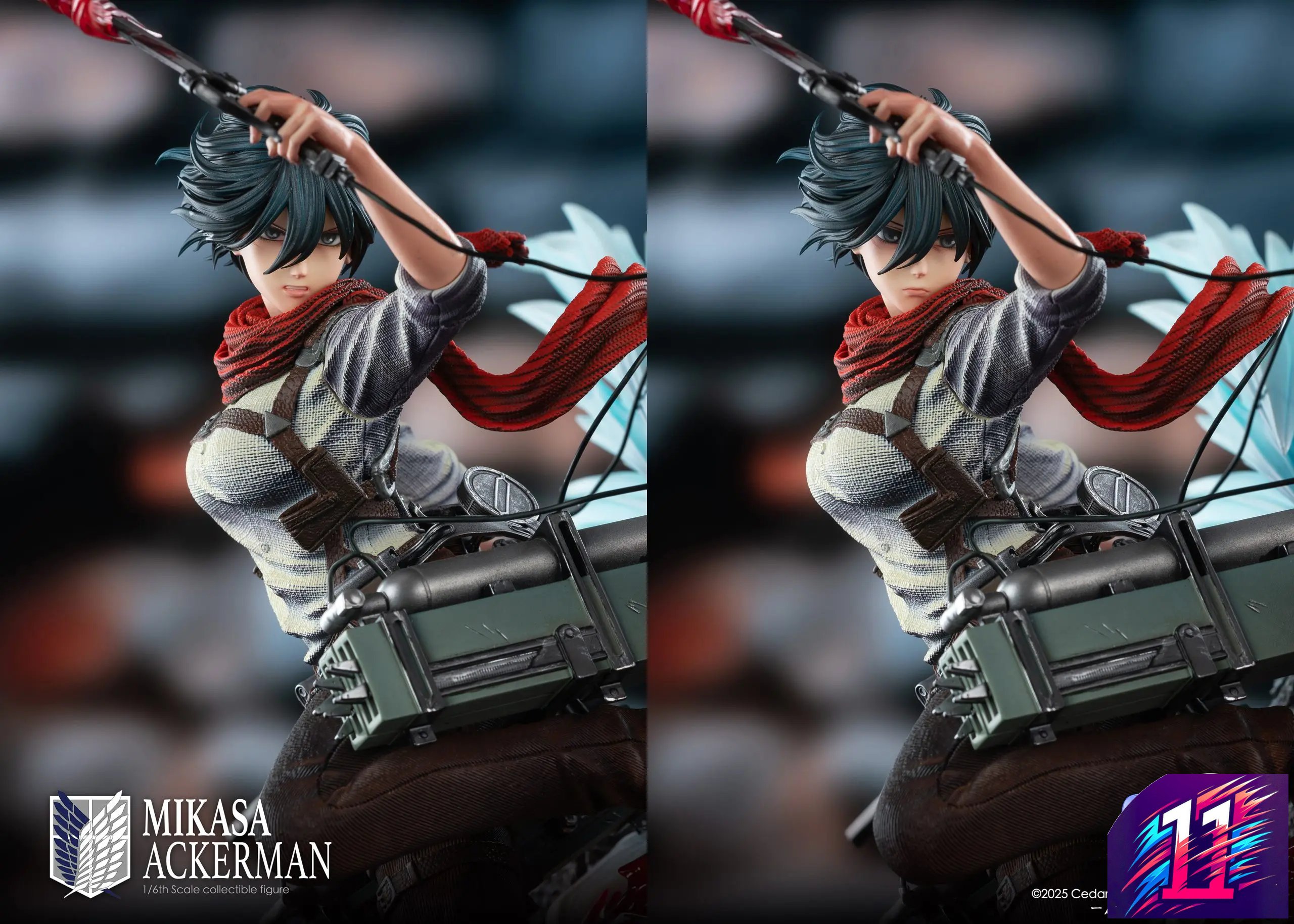 Cedar Studio - Mikasa Ackerman Attack on Titan