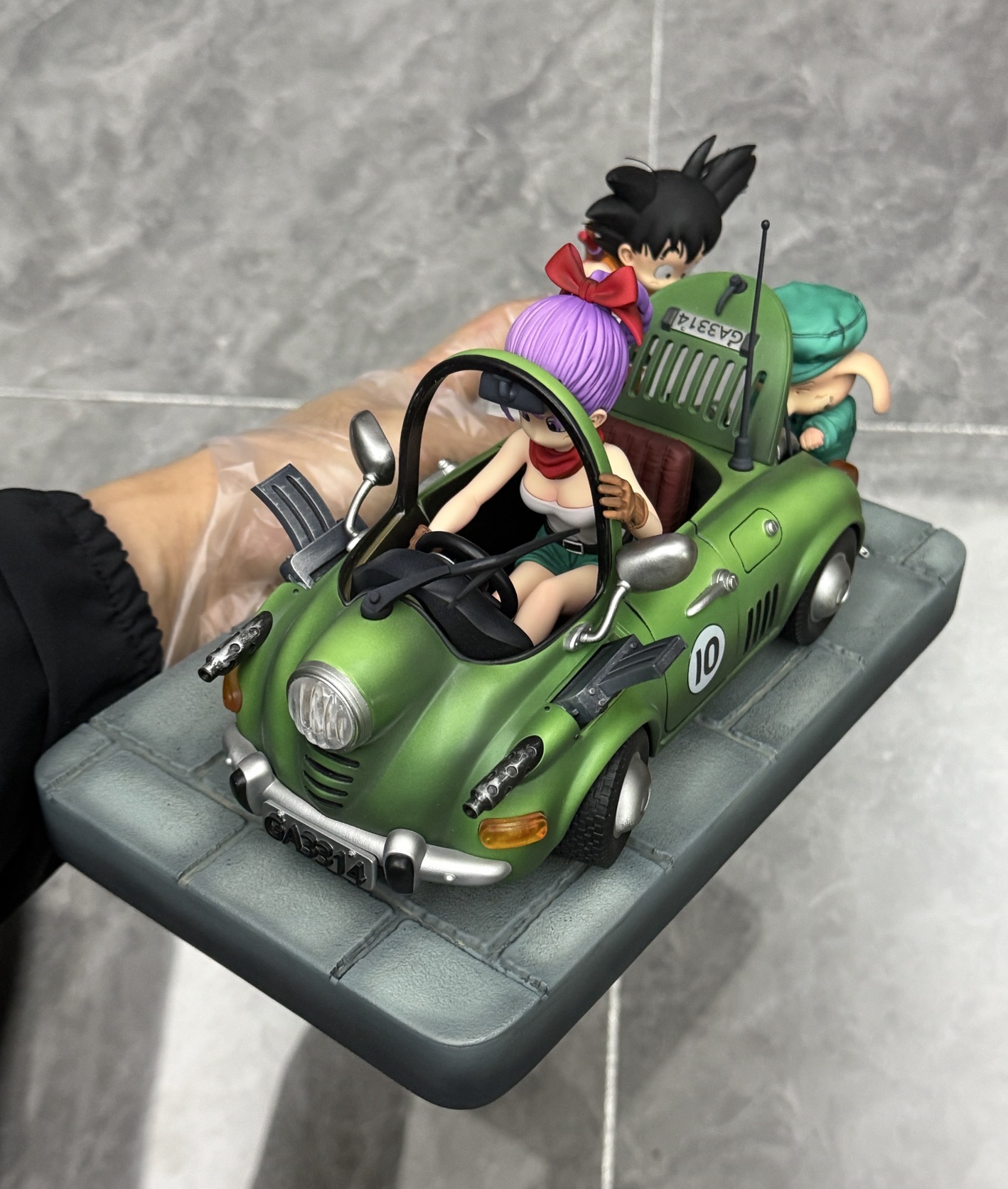 Cell Studio - Dragon Ball MEGA Series 01 Son Goku Oolong Fixing the Car