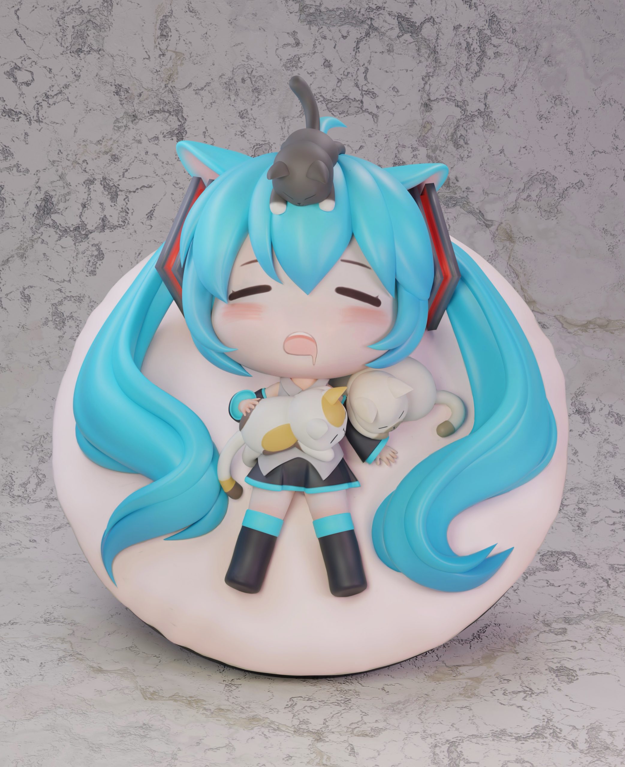 Chao She Studio - Project Sekai Cat Hatsune Miku