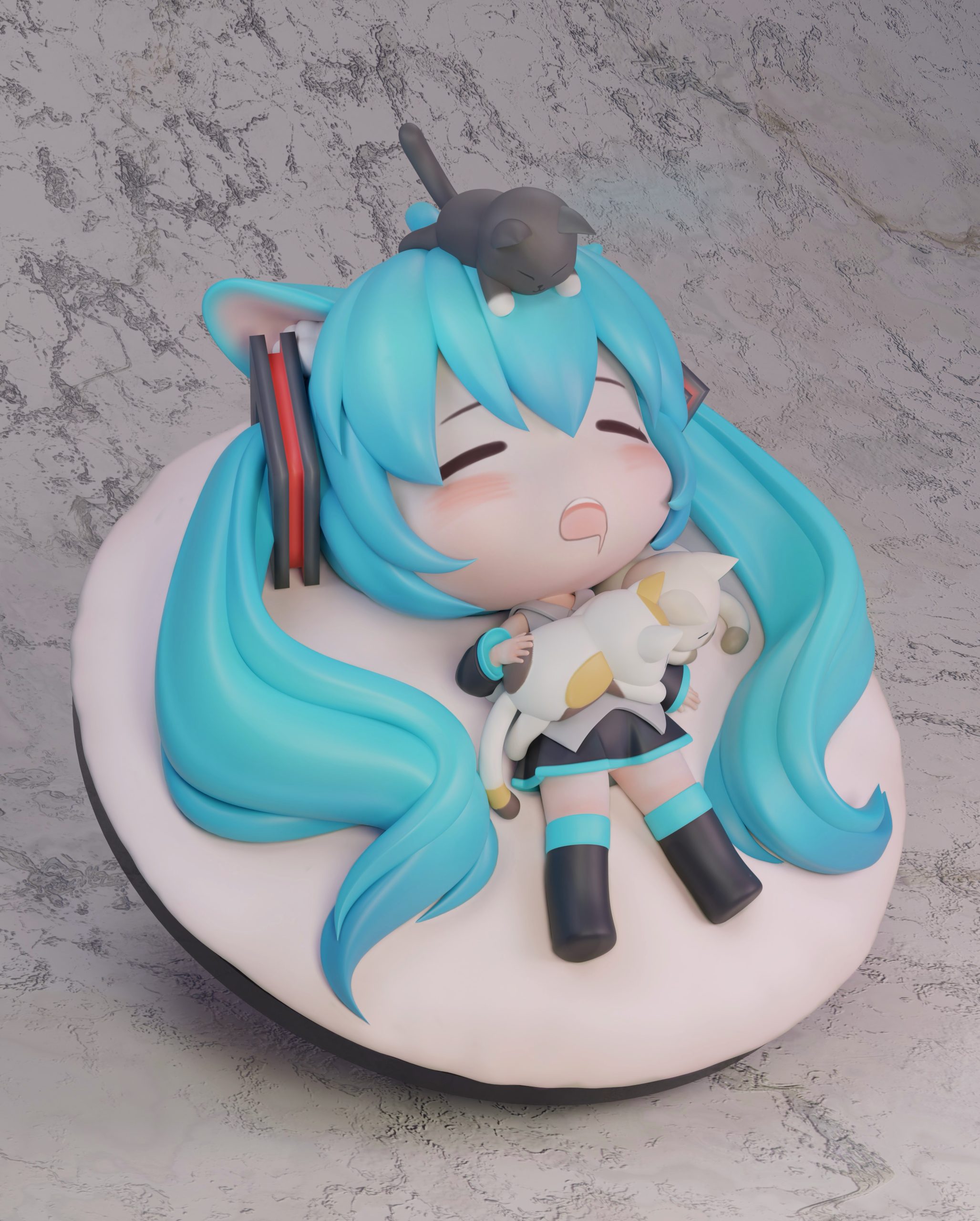 Chao She Studio - Project Sekai Cat Hatsune Miku