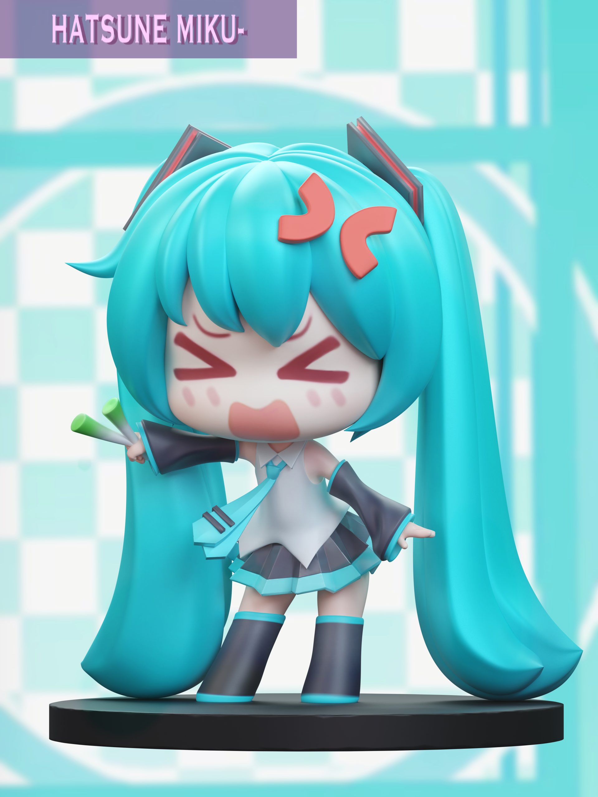 Chao She Studio - Project Sekai Green onion Hatsune Miku