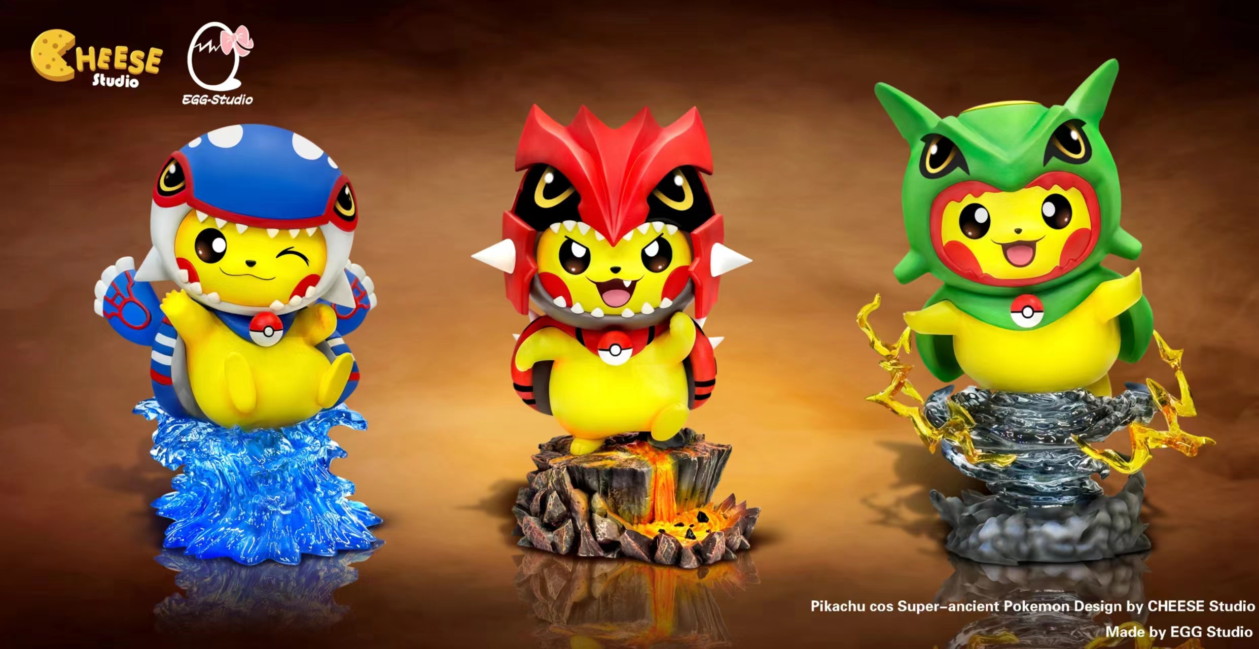 Cheese Studio & EGG Studio - Pokémon Pikachu cos Super-ancient Pokémon