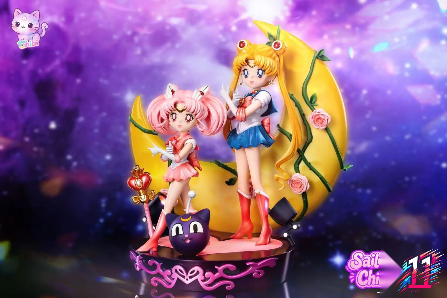 Chibi Studio - Sailor Moon X Sailor Chibi Moon Sailor Moon