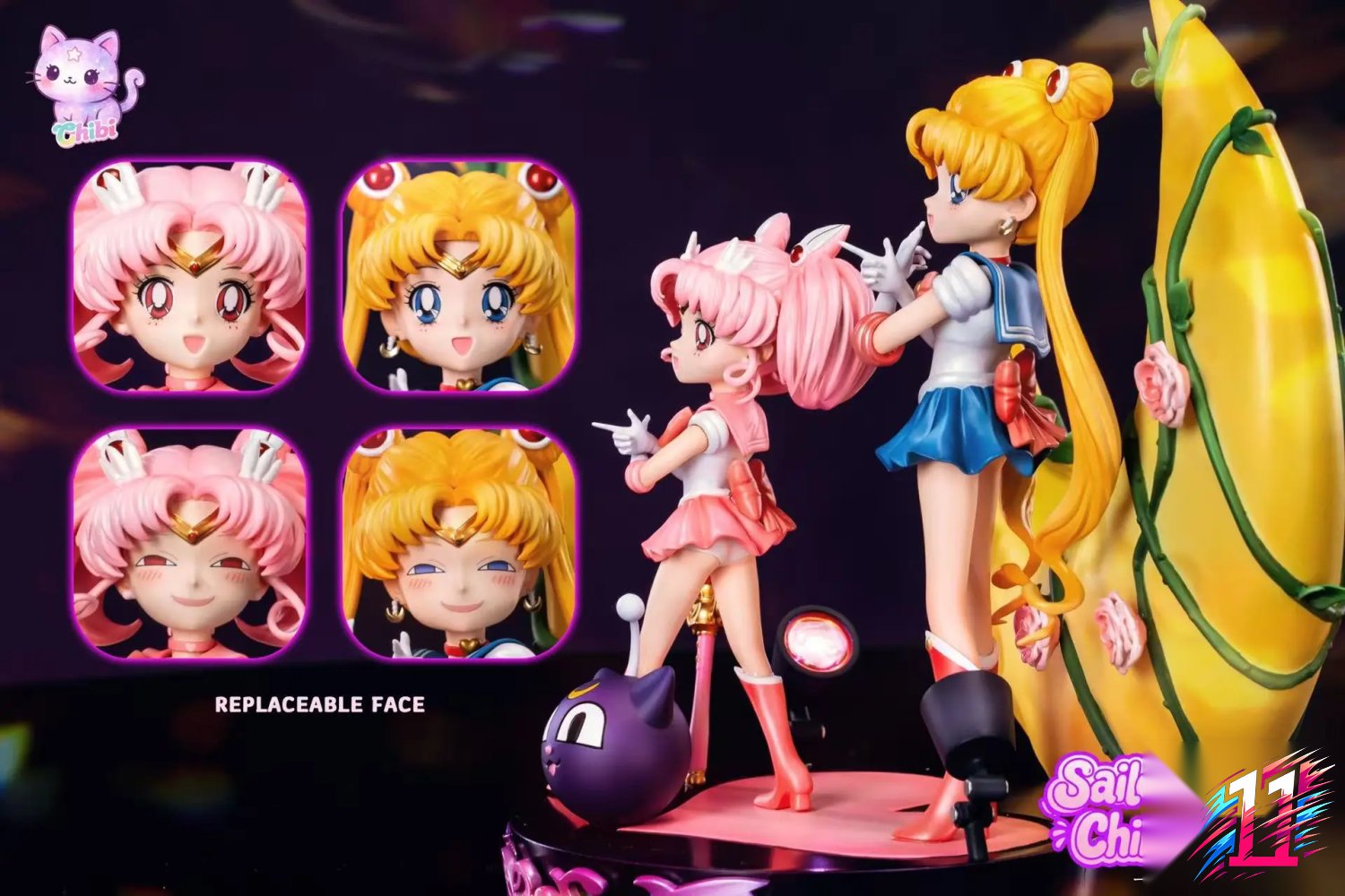 Chibi Studio - Sailor Moon X Sailor Chibi Moon Sailor Moon