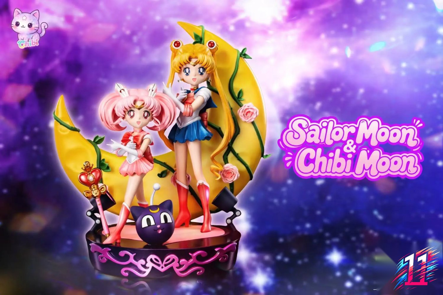 Chibi Studio - Sailor Moon X Sailor Chibi Moon Sailor Moon