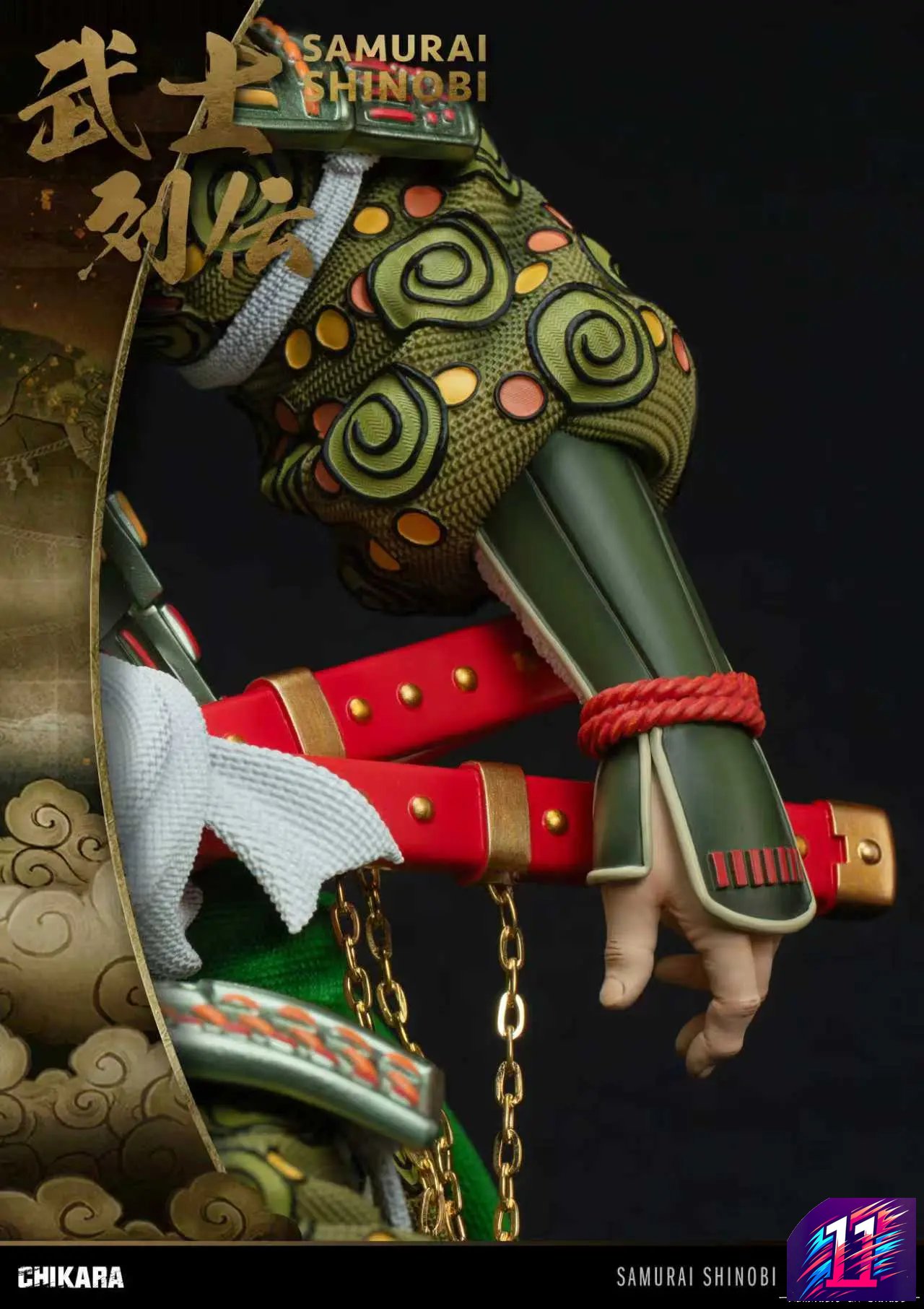 Chikara Studio - Nine tail Samurai Naruto