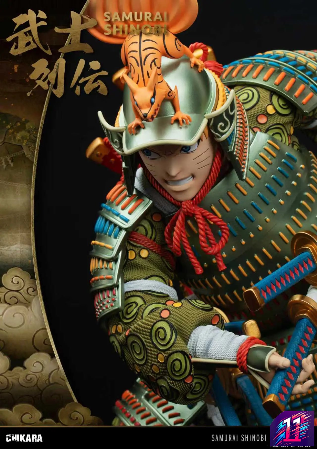 Chikara Studio - Nine tail Samurai Naruto